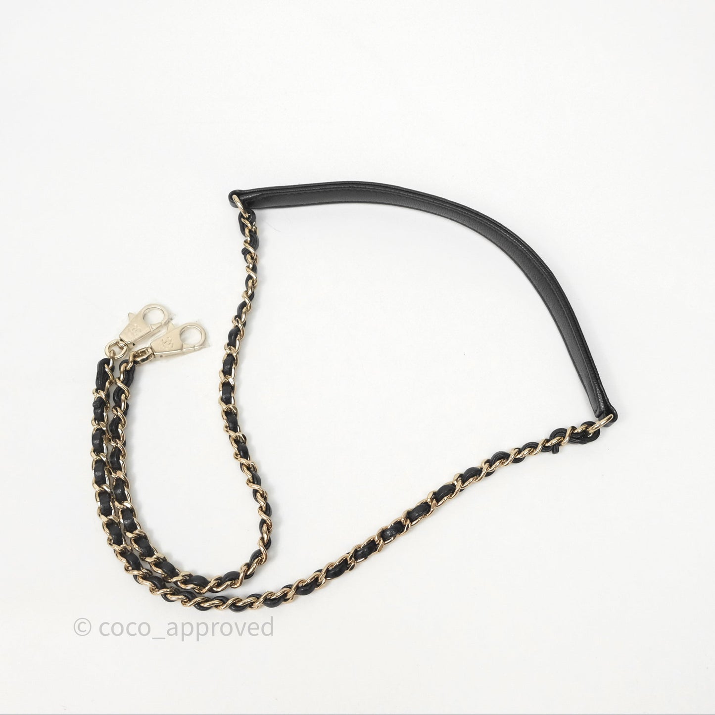 Chanel Small Coco Handle Quilted Black Caviar Gold Hardware