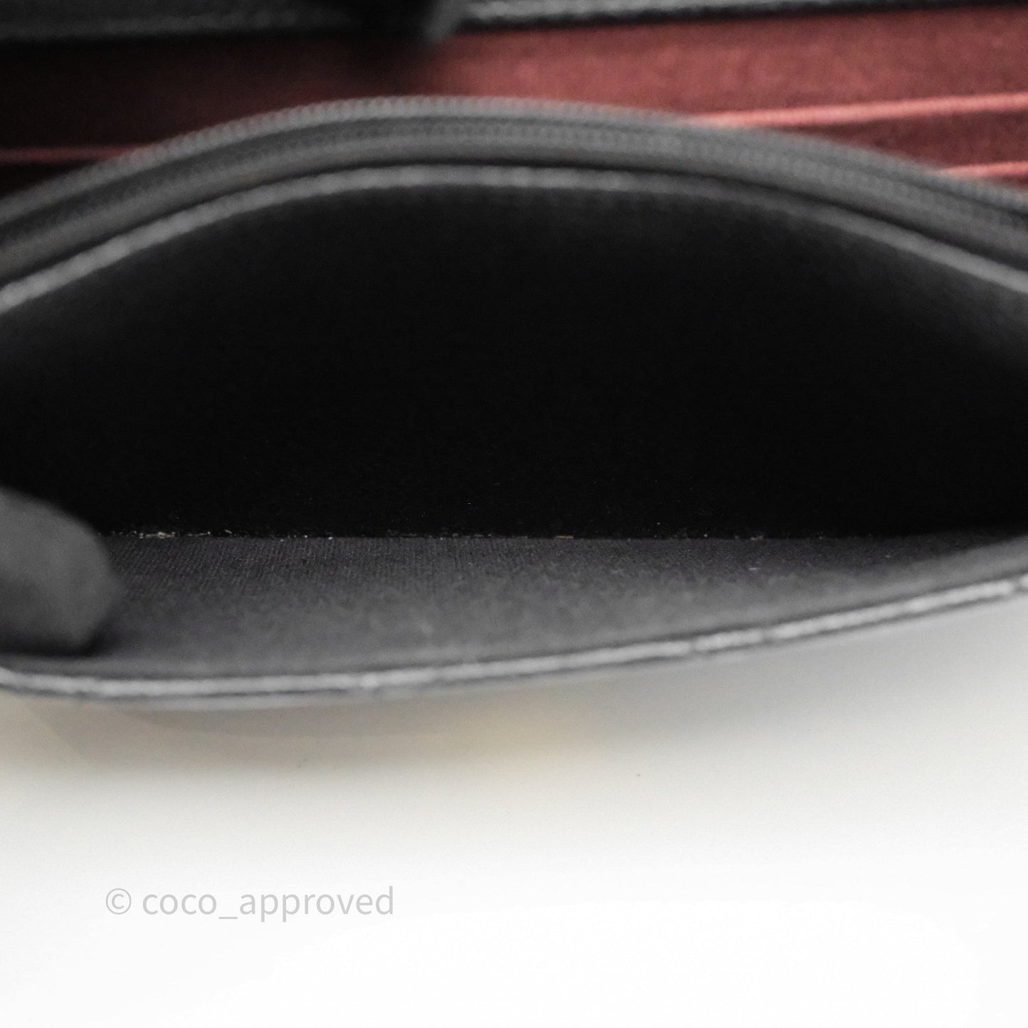 Chanel Quilted WOC Black Caviar Gold Hardware