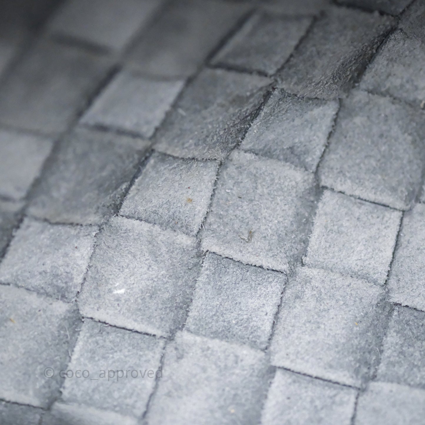 Bottega Veneta Mini Loop Camera Bag Grey Intrecciato Lambskin