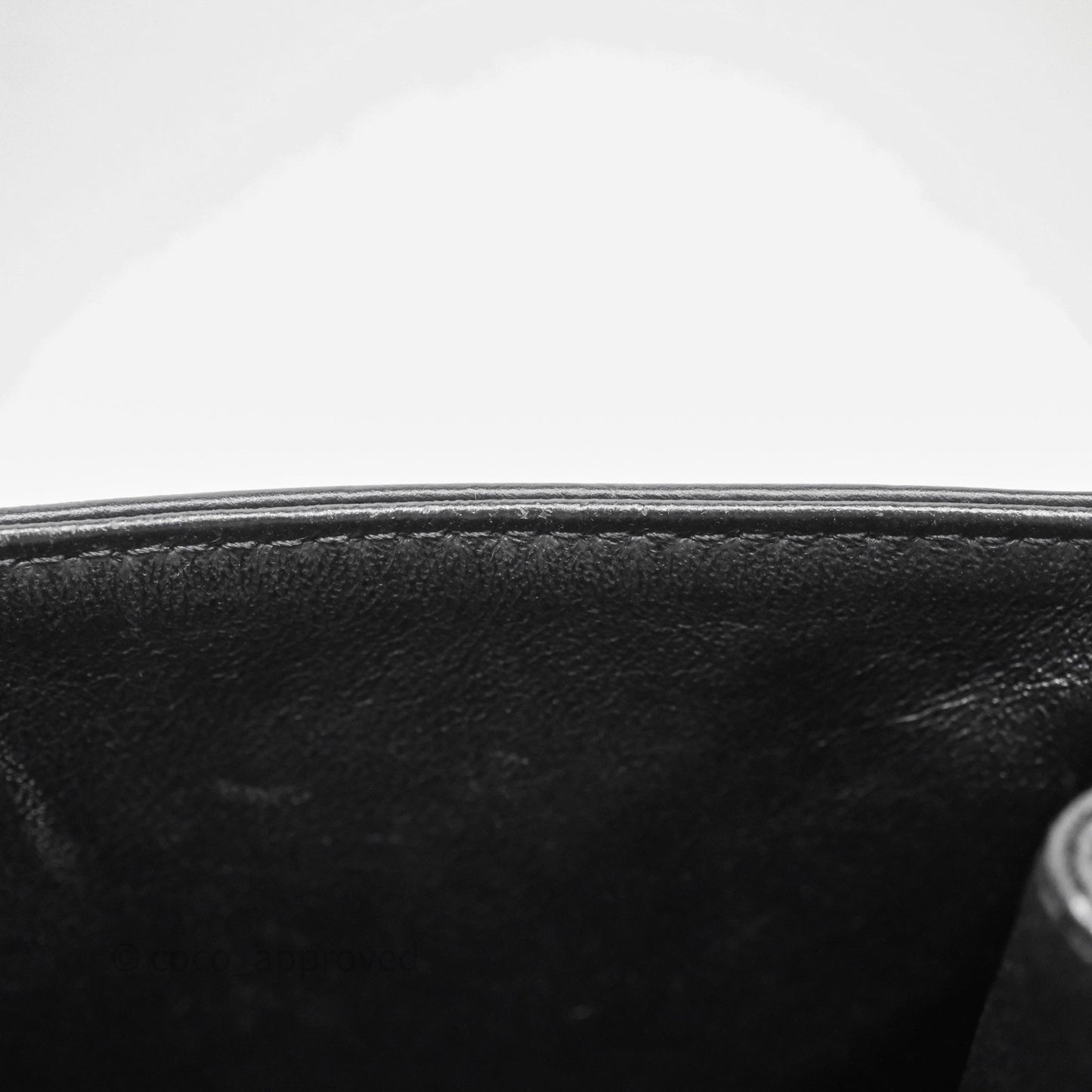 Chanel Reissue 225 Chevron Aged Calfskin So Black