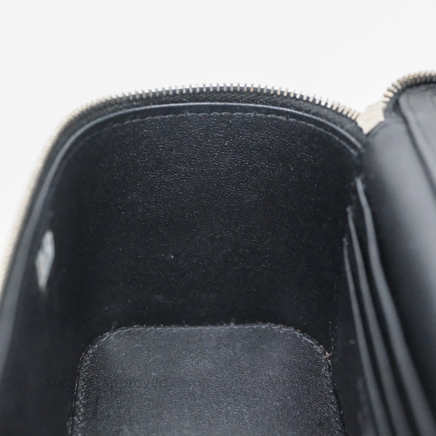 Chanel Vanity Rectangular Top Handle Black Lambskin Silver Hardware