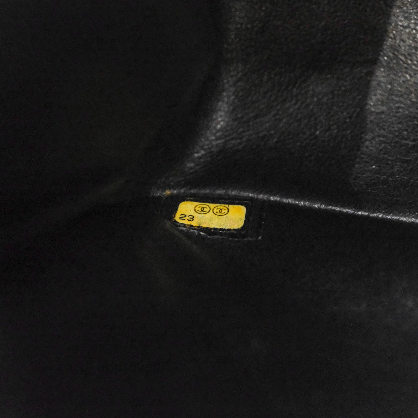 Chanel Reissue 225 Chevron Aged Calfskin So Black