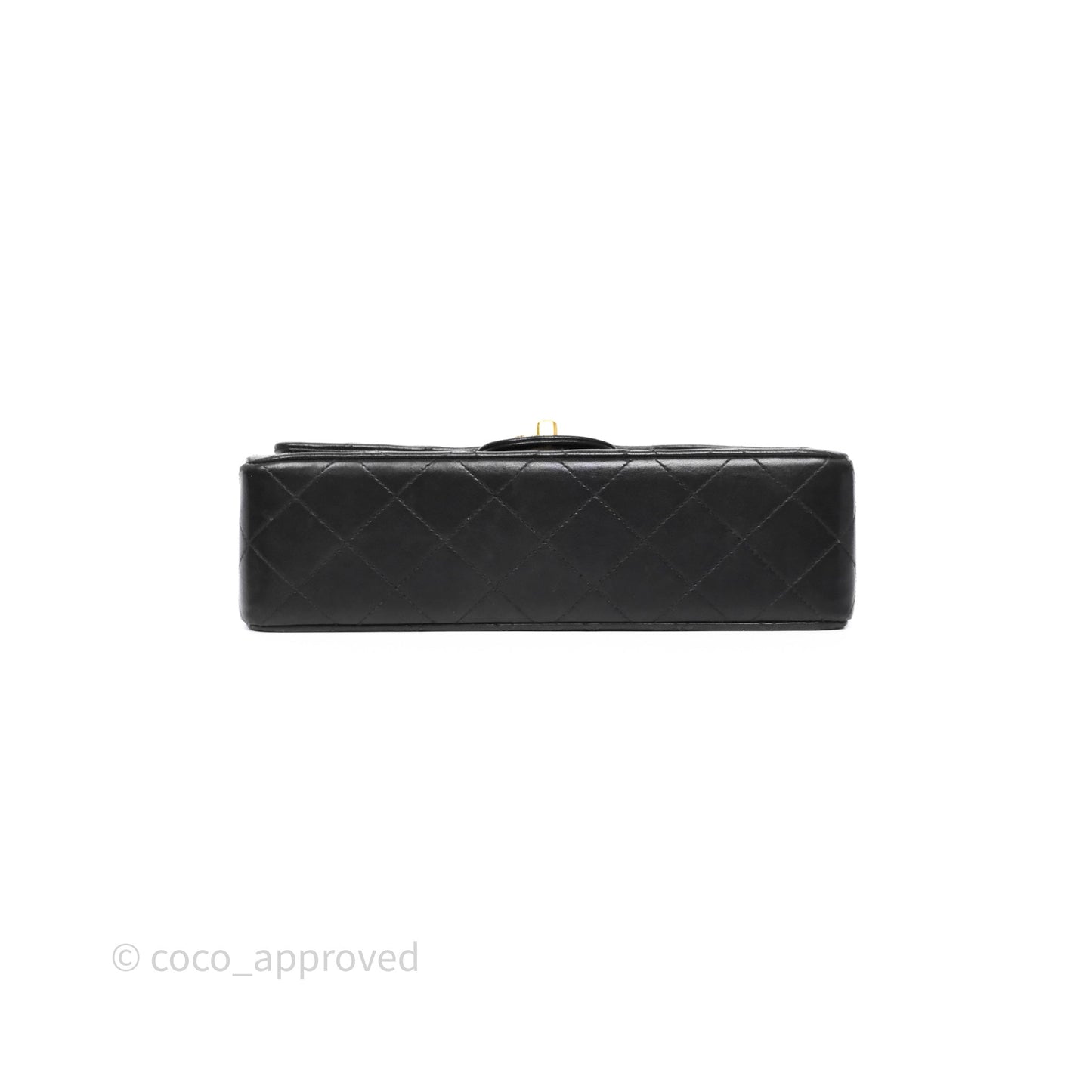 Chanel Classic Vintage Small Flap Black Lambskin 24K Gold Hardware