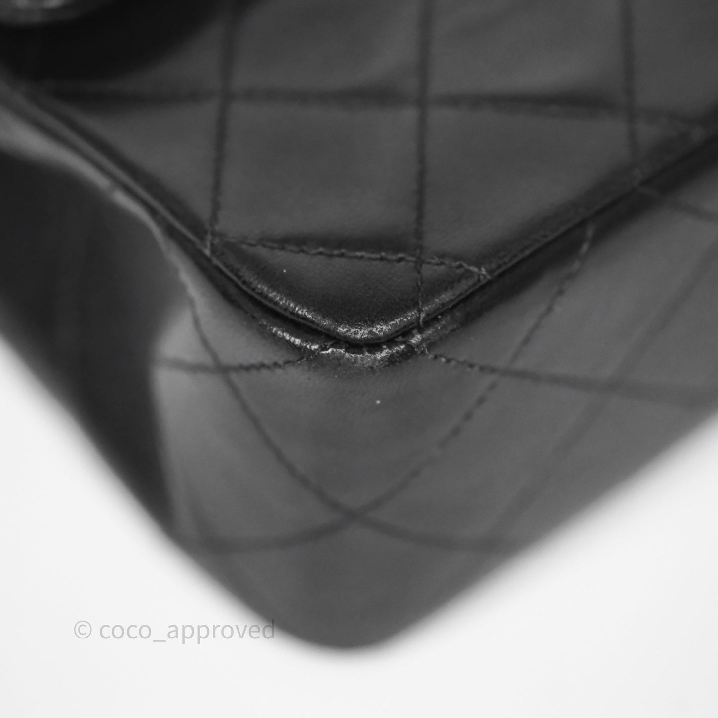 Chanel Classic Vintage Small Flap Black Lambskin 24K Gold Hardware