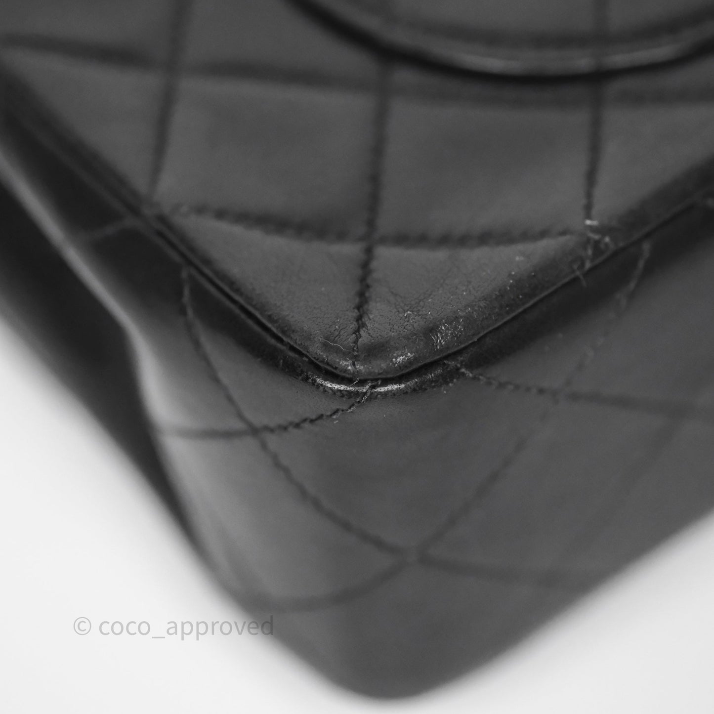 Chanel Classic Vintage Small Flap Black Lambskin 24K Gold Hardware