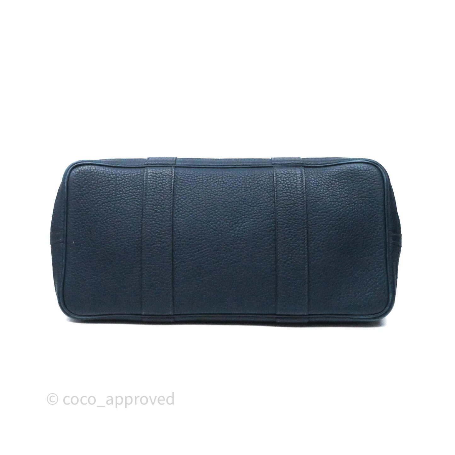 Hermès Garden Party 36 Bleu de Prusse 7P Palladium Hardware