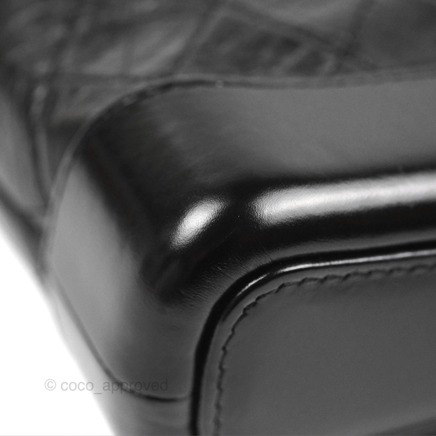 Chanel Quilted Small Gabrielle Hobo Black Aged Calfskin Mixed Hardware