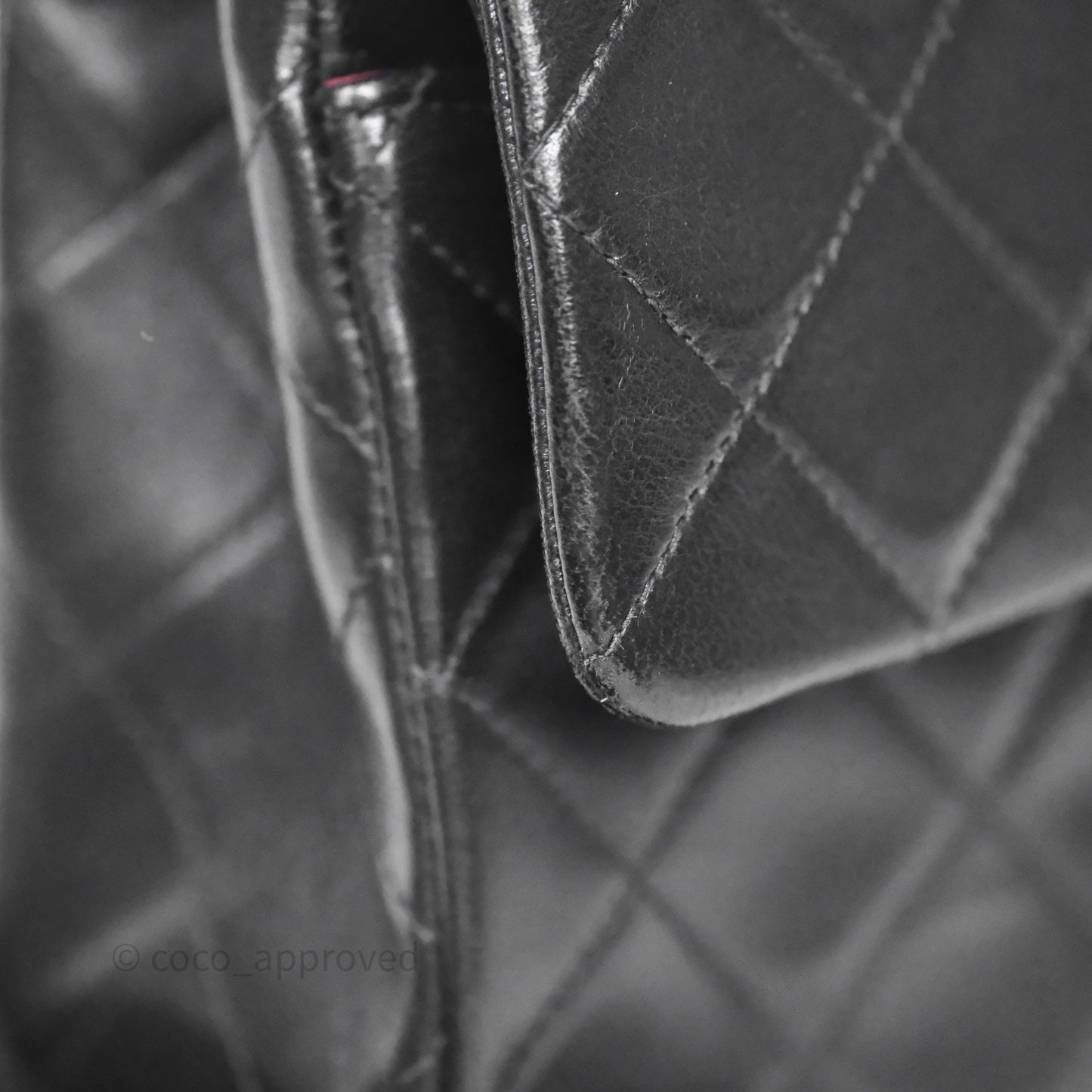 Chanel Classic Vintage Small Flap Black Lambskin 24K Gold Hardware