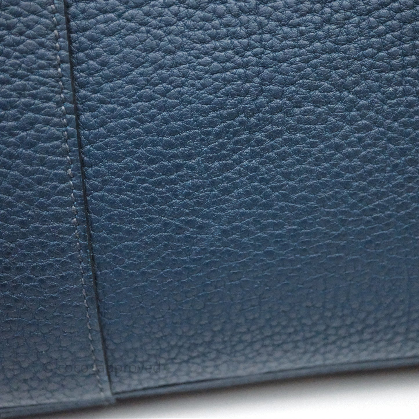 Hermès Garden Party 36 Bleu de Prusse 7P Palladium Hardware