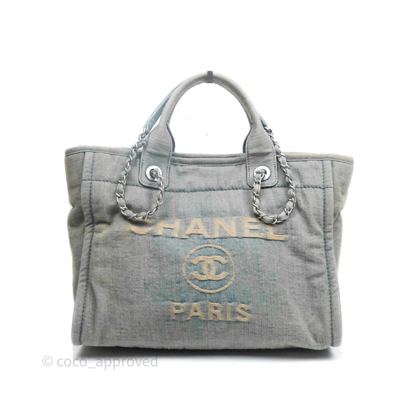 Chanel New Small Deauville Tote Denim