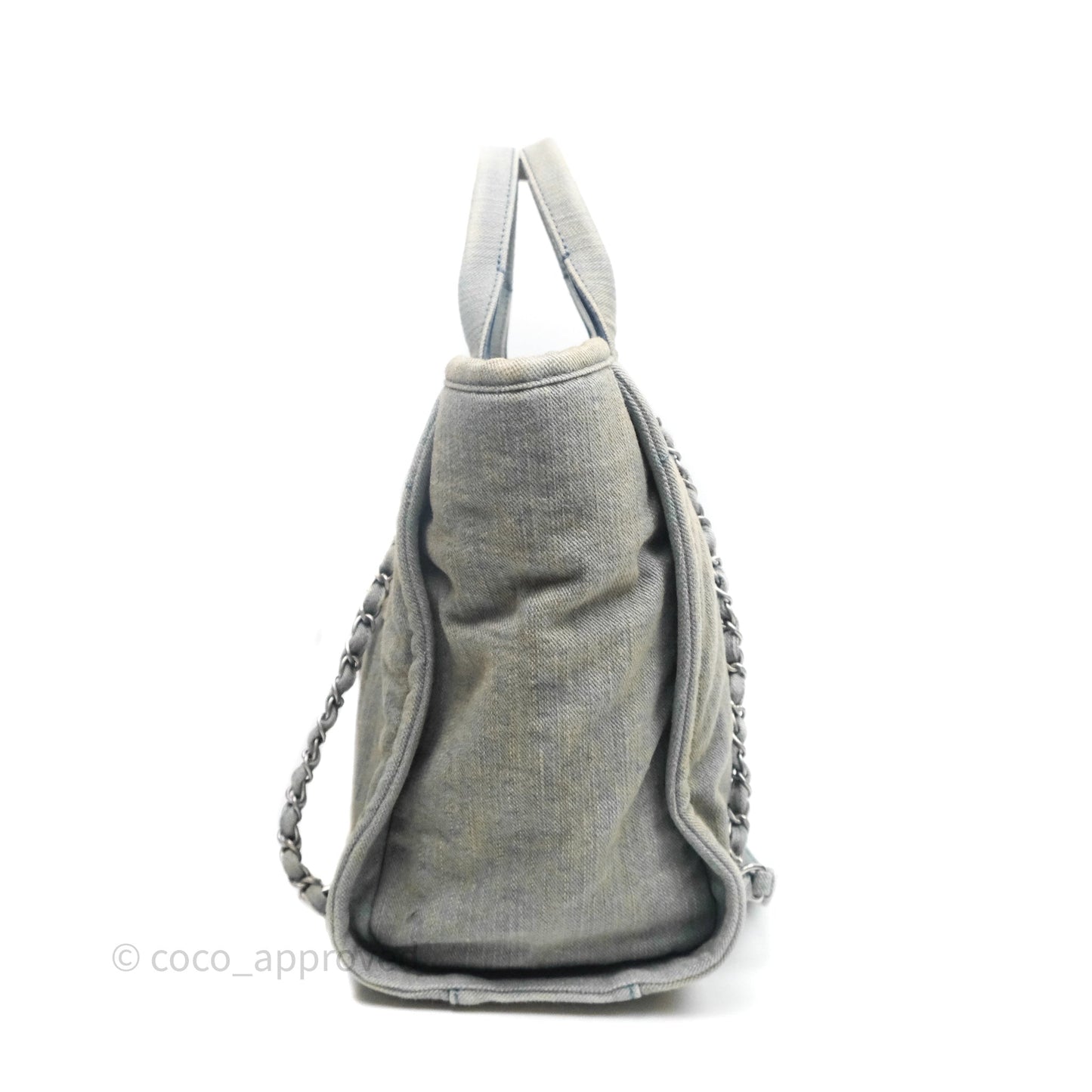 Chanel New Small Deauville Tote Denim
