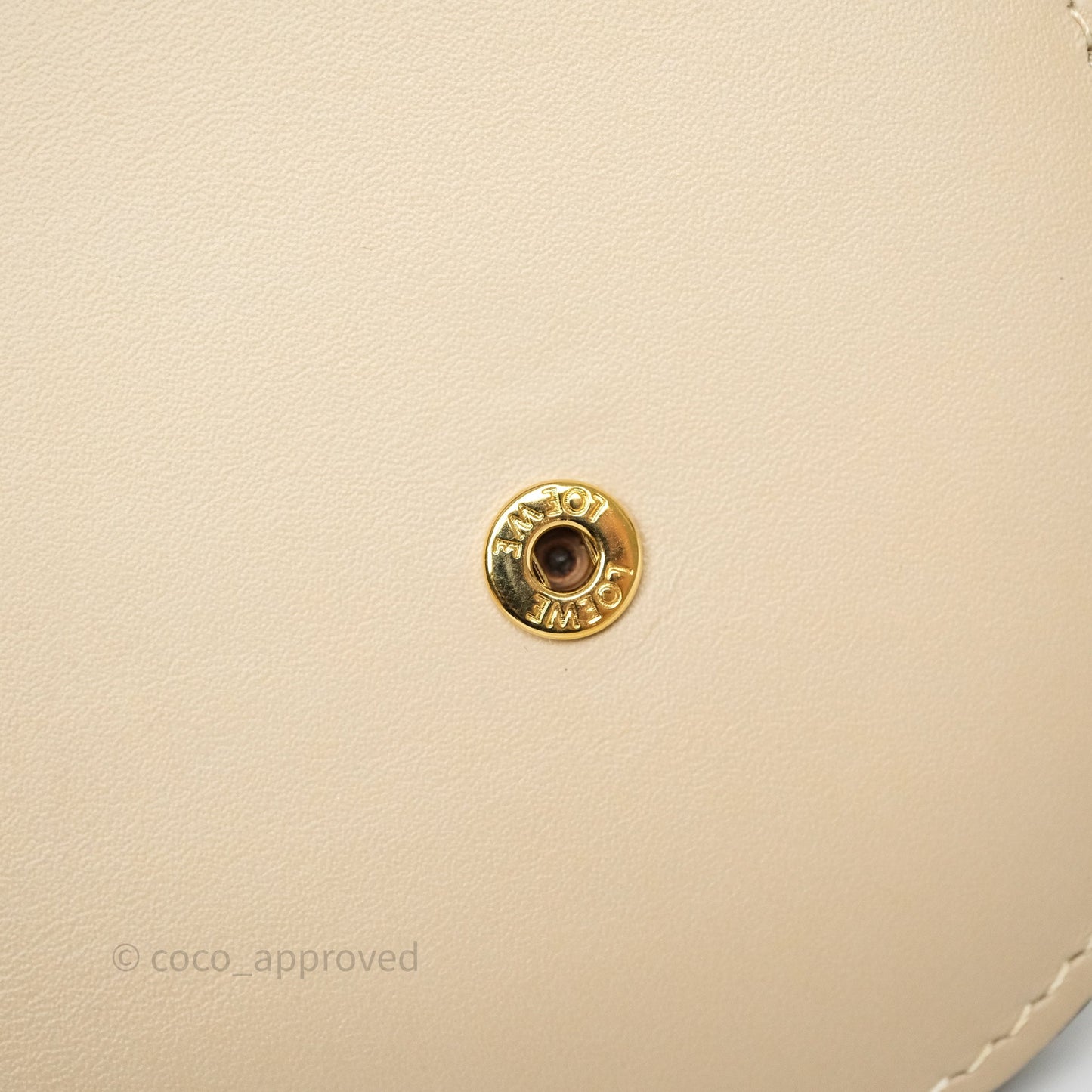 Loewe Gate Pochette Crossbody Bag Beige/ Navy Calfskin