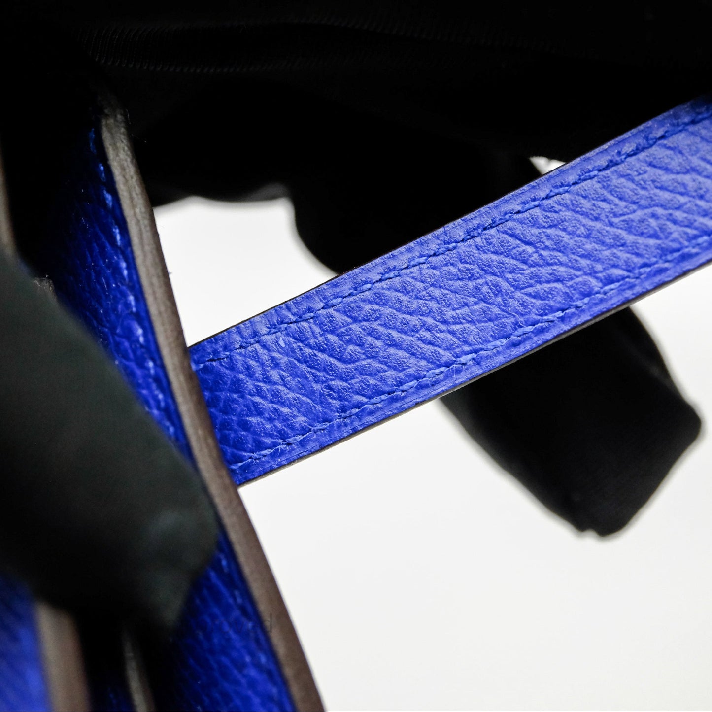 Hermès Kelly Wallet Bleu Électrique 7T Epsom Palladium Hardware