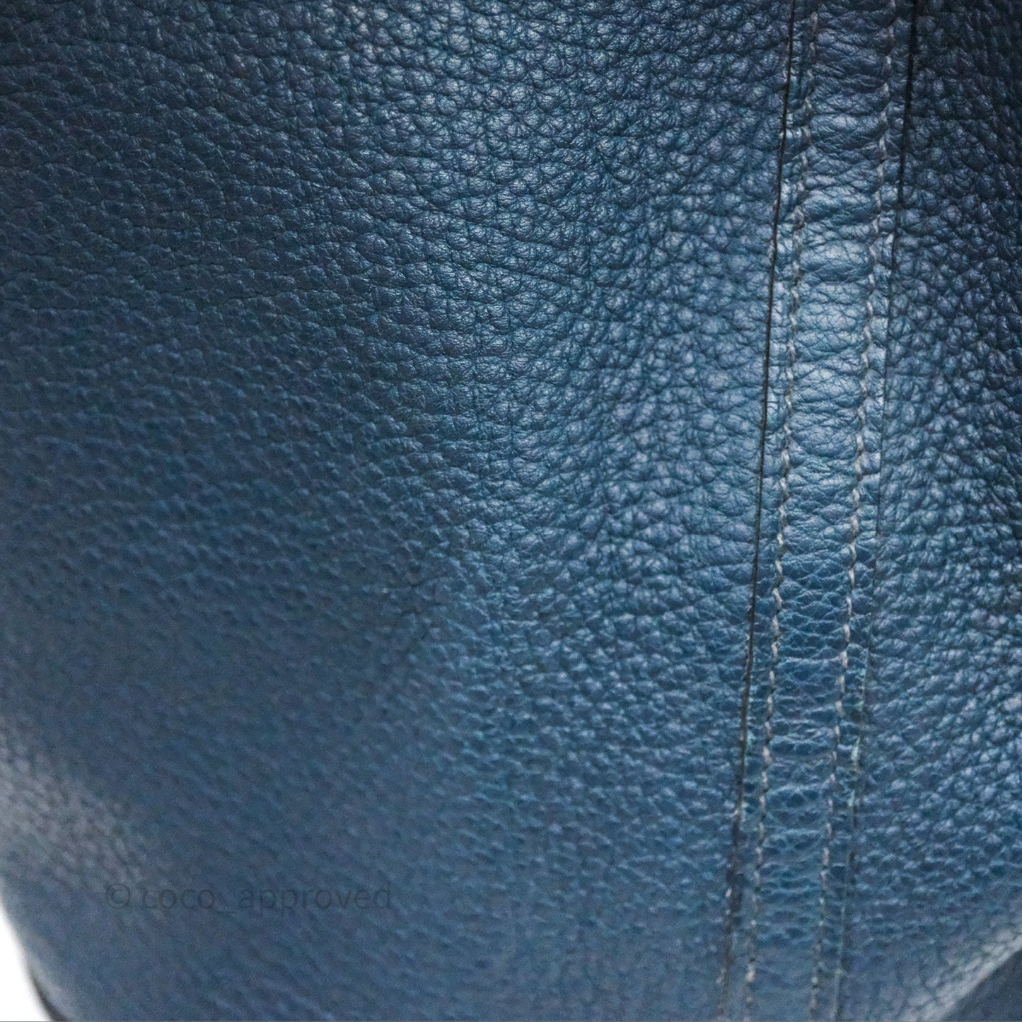 Hermès Garden Party 36 Bleu de Prusse 7P Palladium Hardware