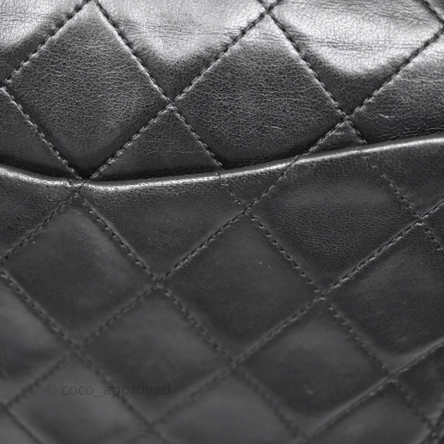 Chanel Classic Vintage Small Flap Black Lambskin 24K Gold Hardware