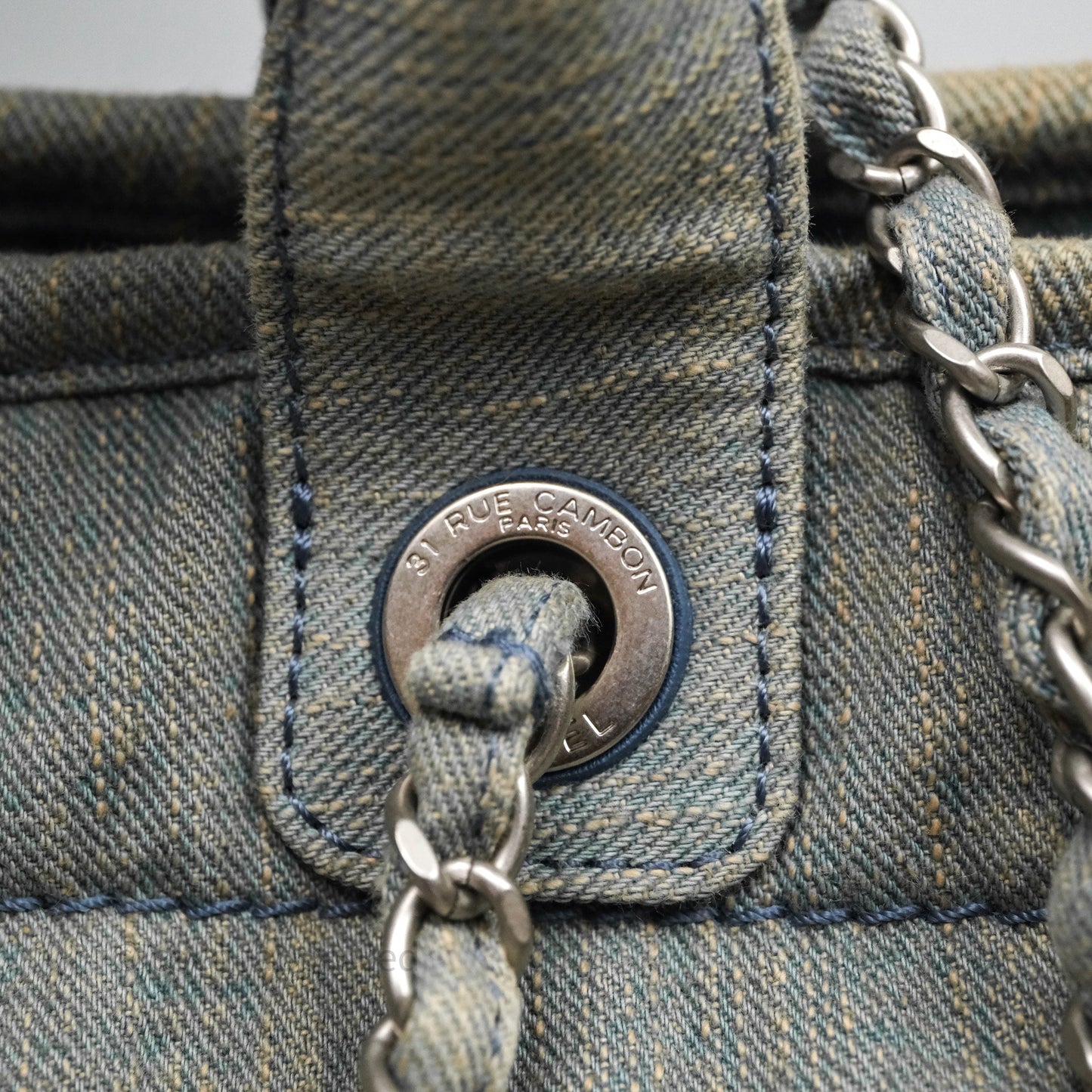 Chanel New Small Deauville Tote Denim