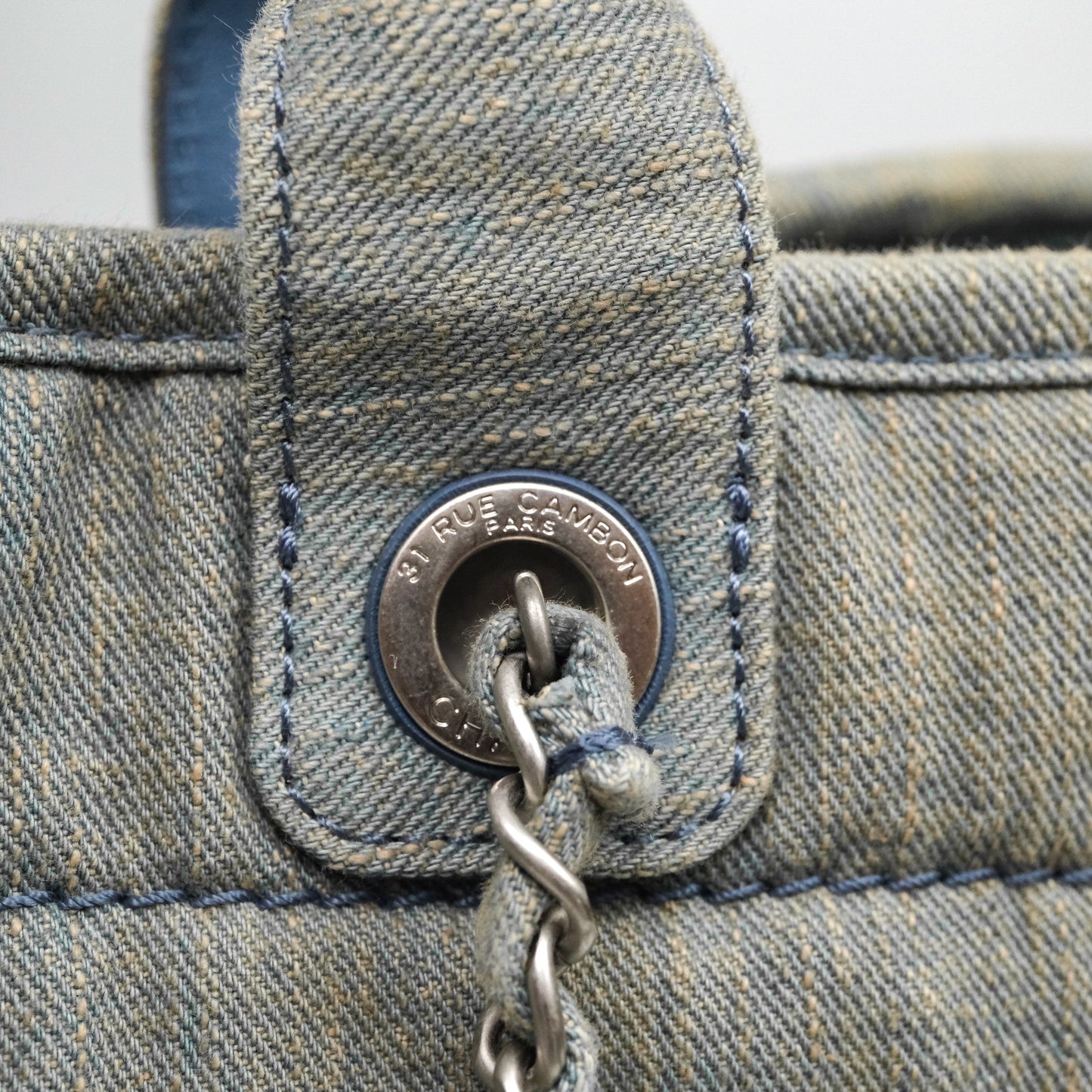 Chanel New Small Deauville Tote Denim