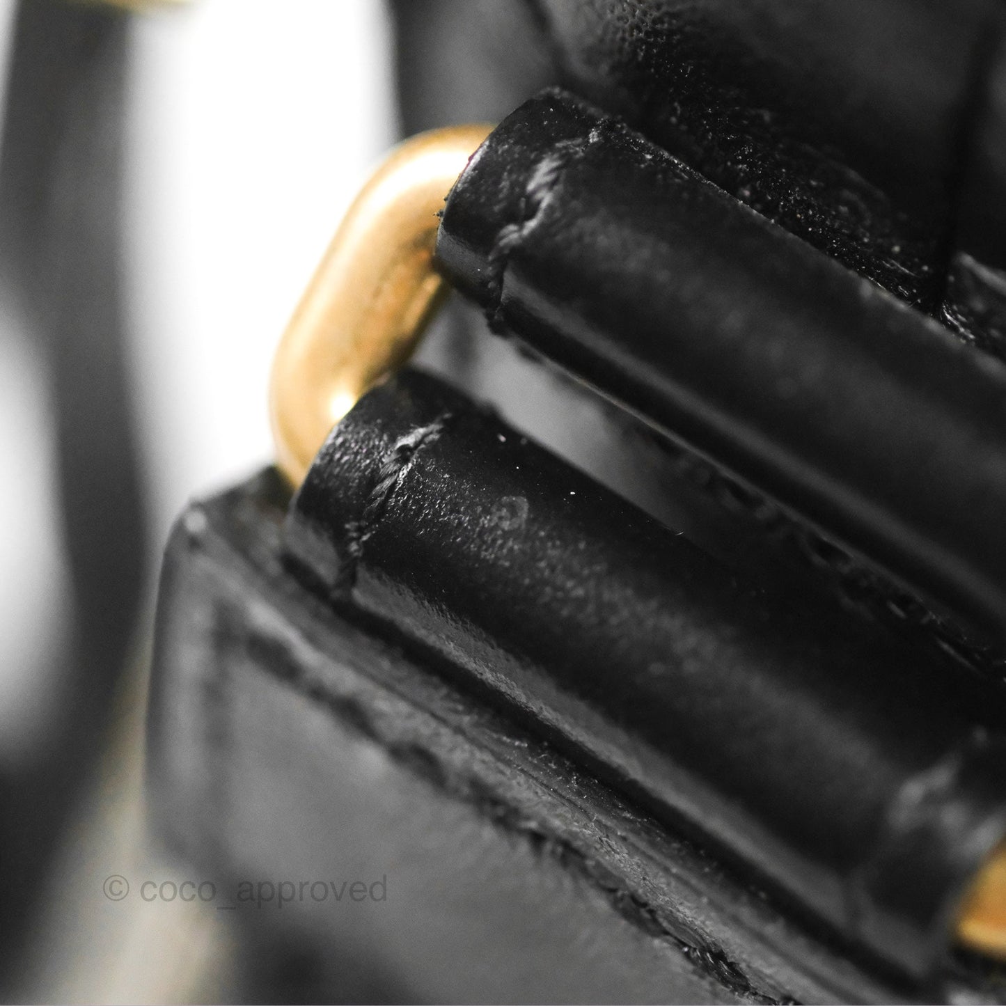 Chanel Quilted Small Gabrielle Hobo Black Aged Calfskin Mixed Hardware
