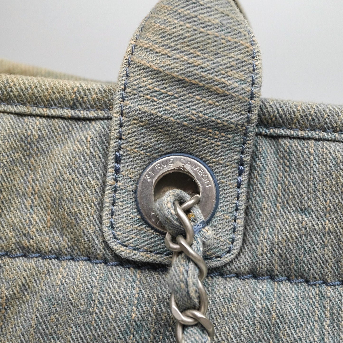 Chanel New Small Deauville Tote Denim