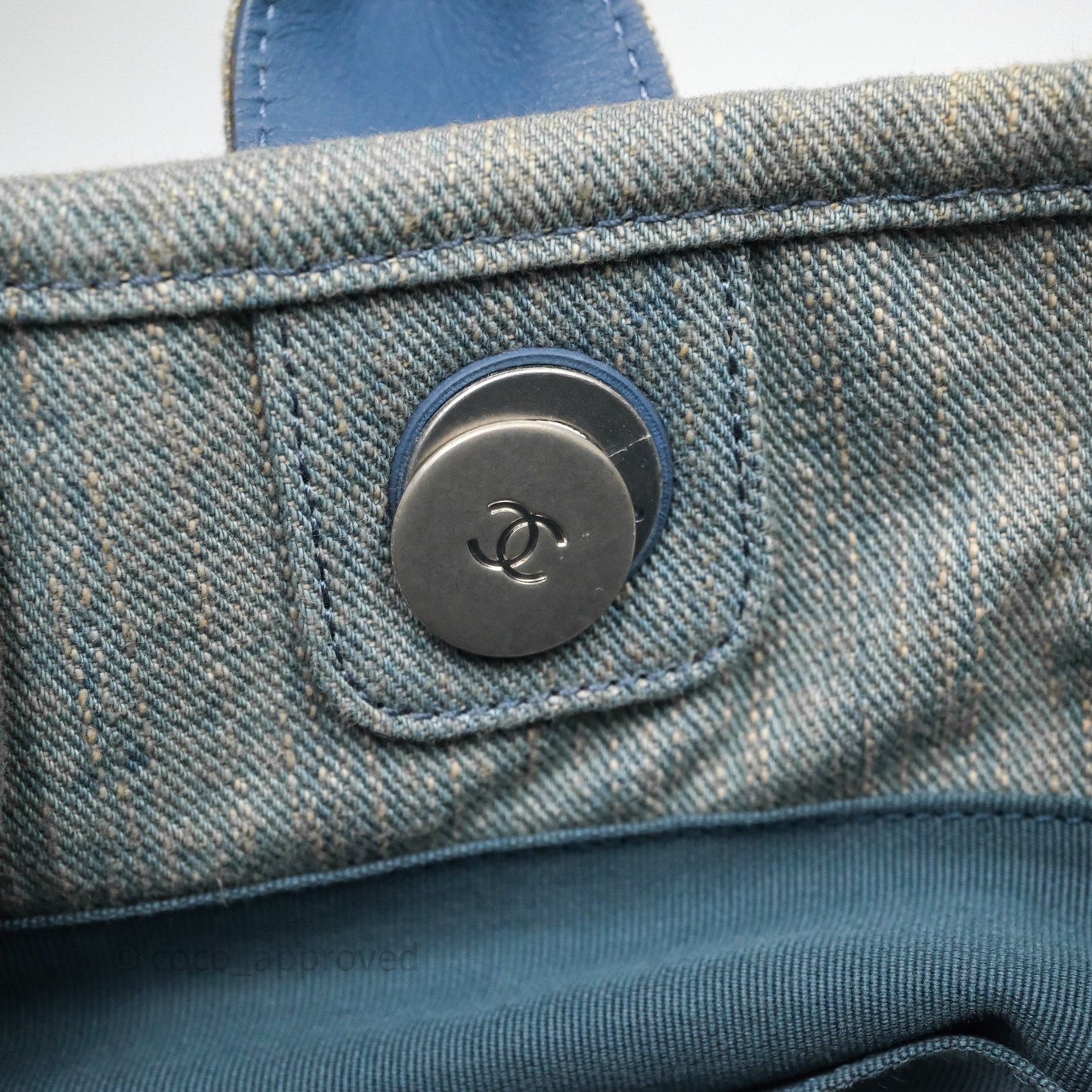 Chanel New Small Deauville Tote Denim