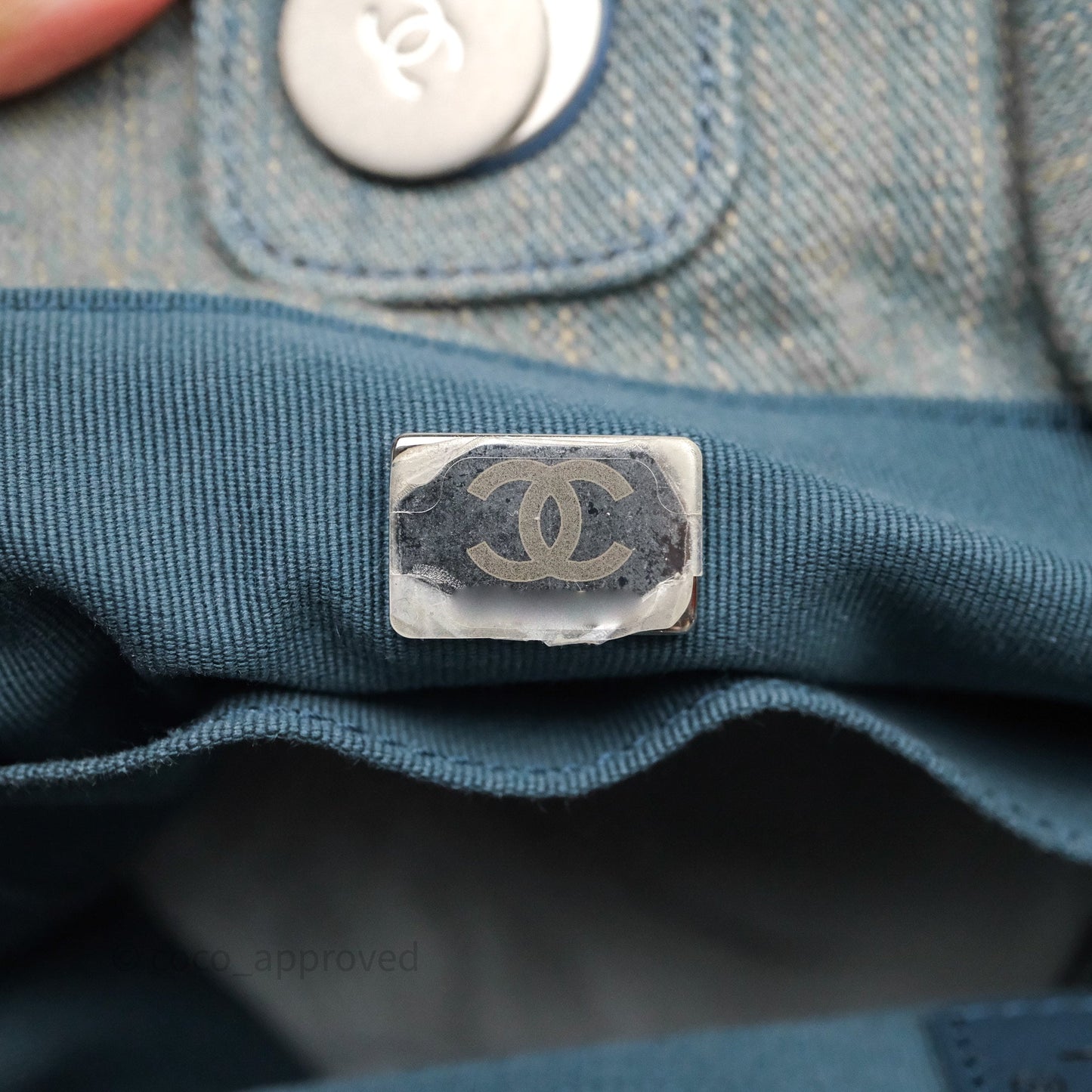 Chanel New Small Deauville Tote Denim