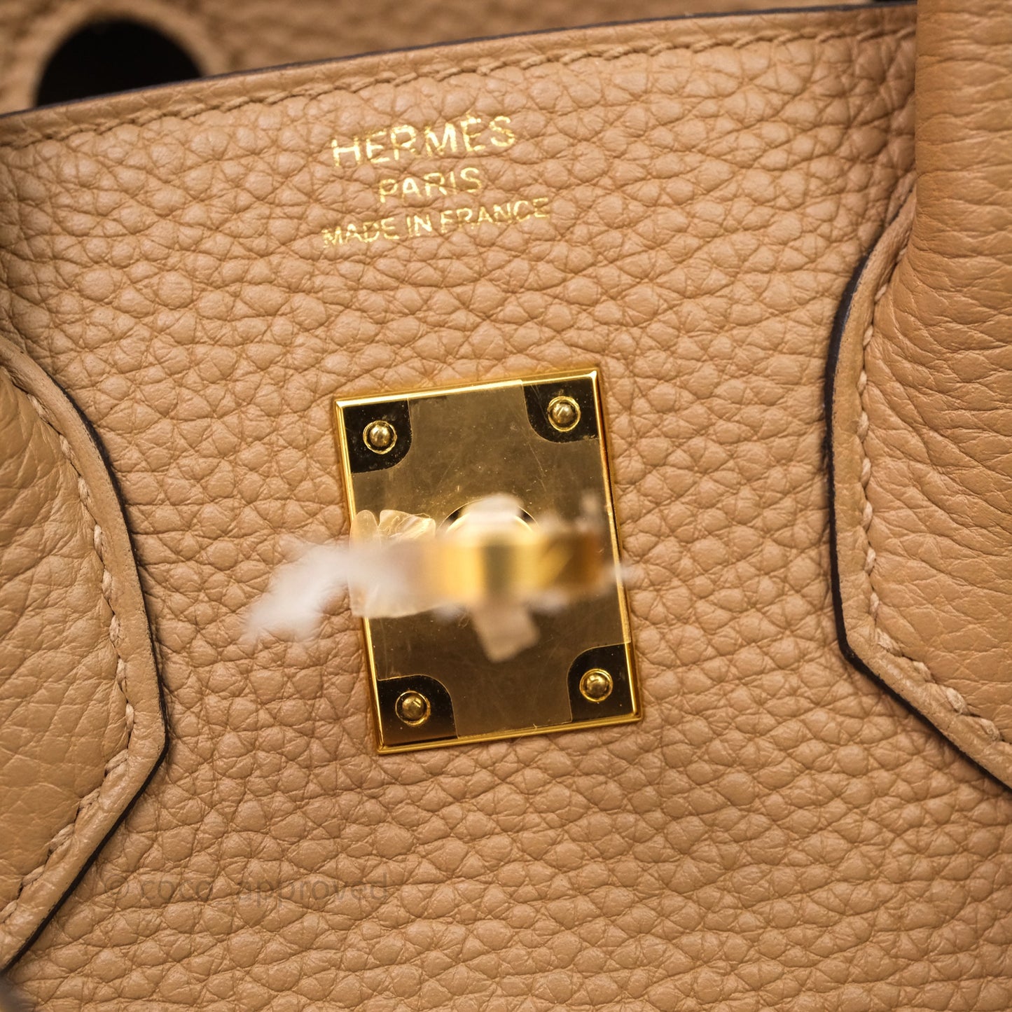 Hermes Birkin 25 Chai Togo Gold Hardware