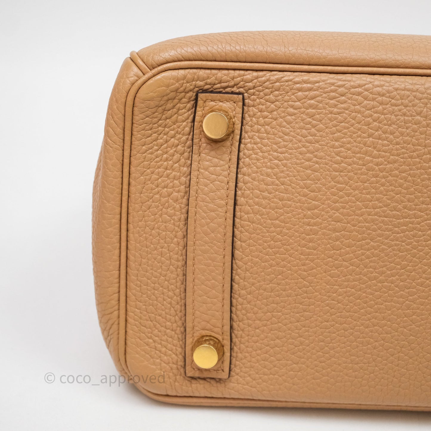 Hermes Birkin 25 Chai Togo Gold Hardware