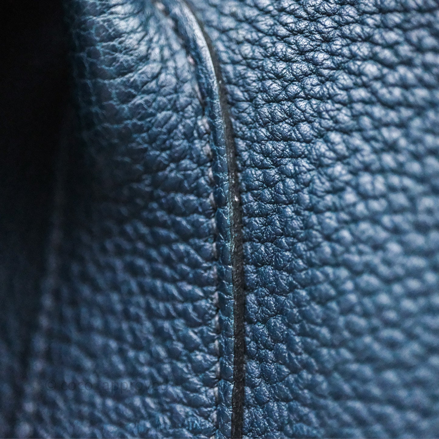 Hermès Garden Party 36 Bleu de Prusse 7P Palladium Hardware