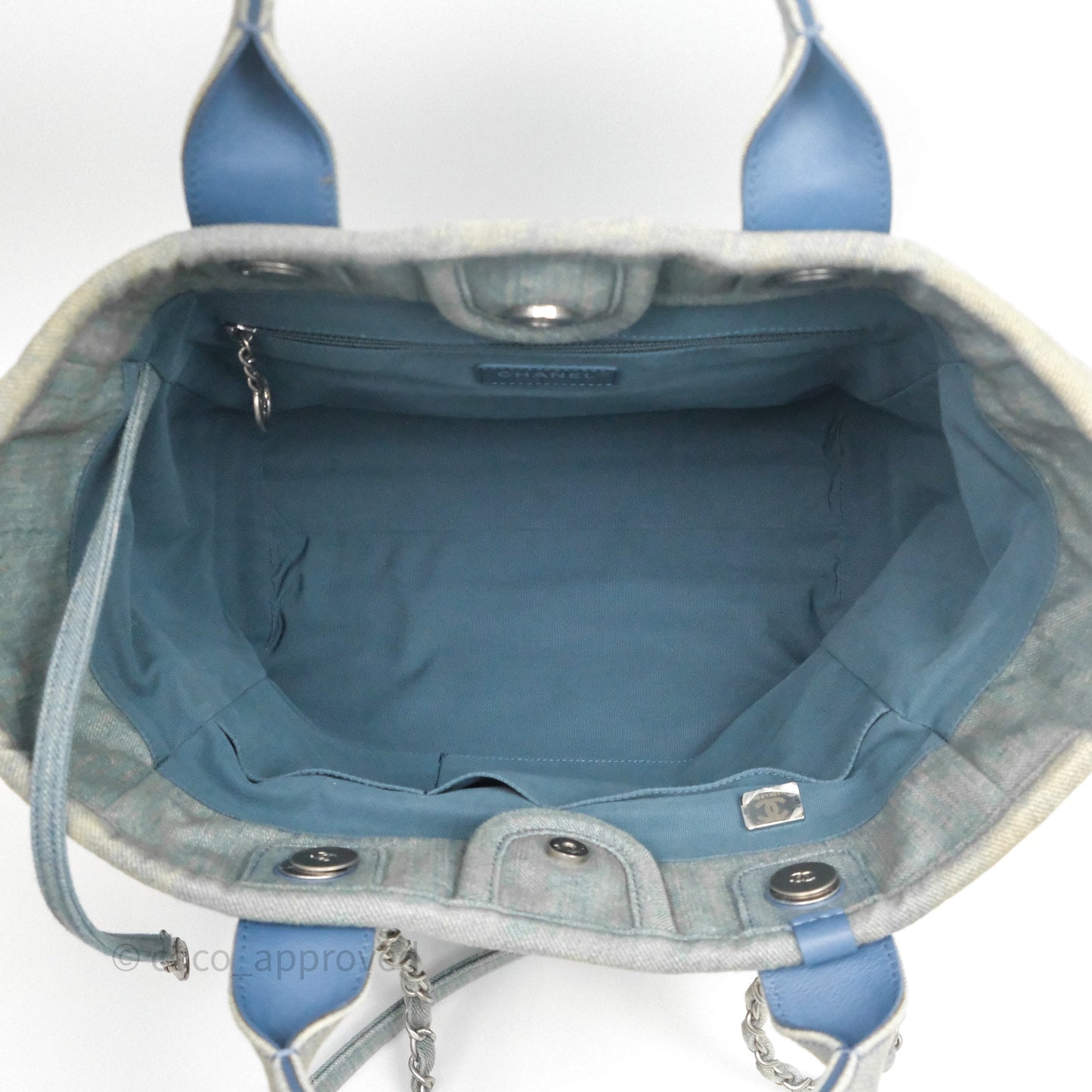 Chanel New Small Deauville Tote Denim