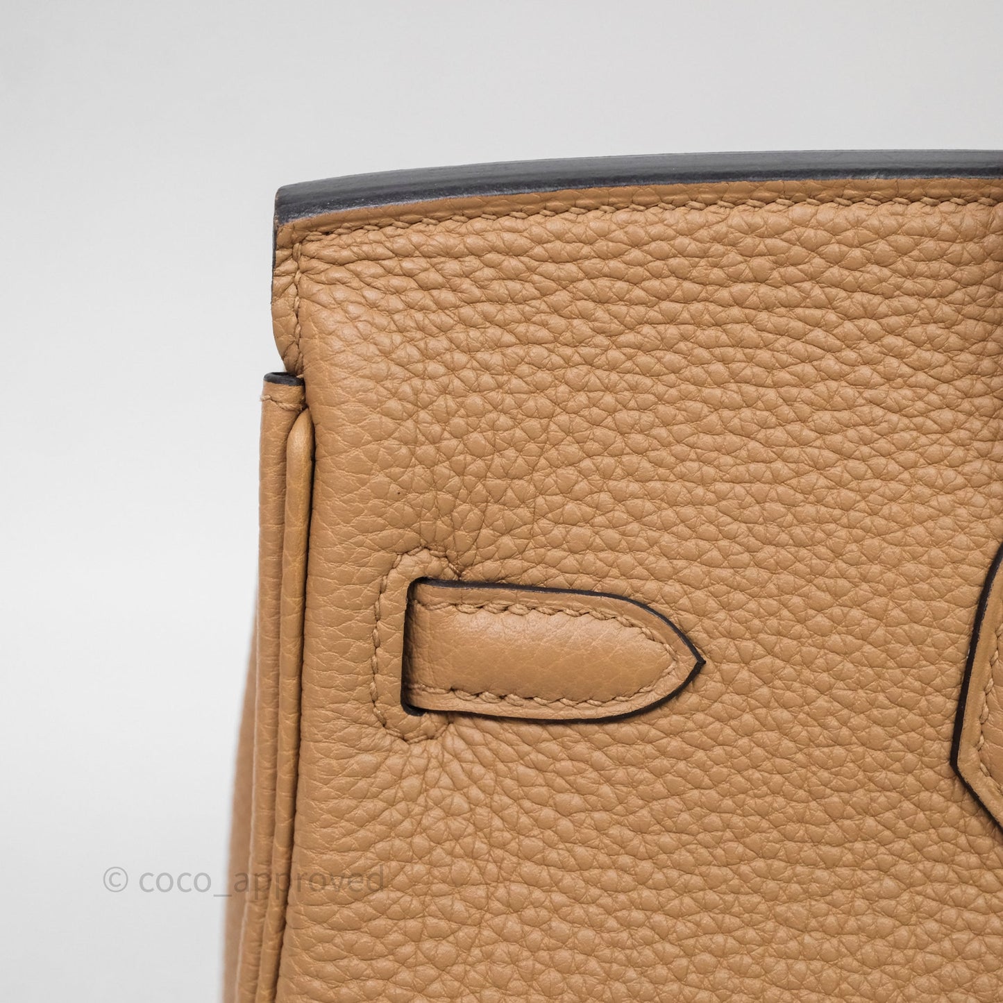 Hermes Birkin 25 Chai Togo Gold Hardware
