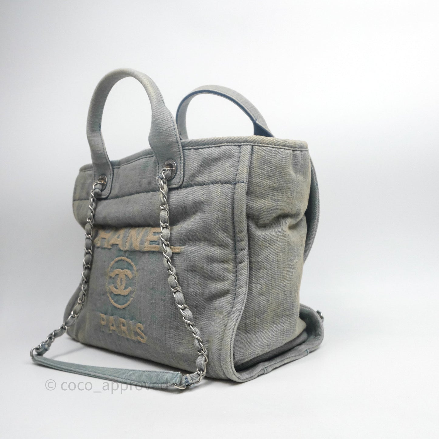 Chanel New Small Deauville Tote Denim