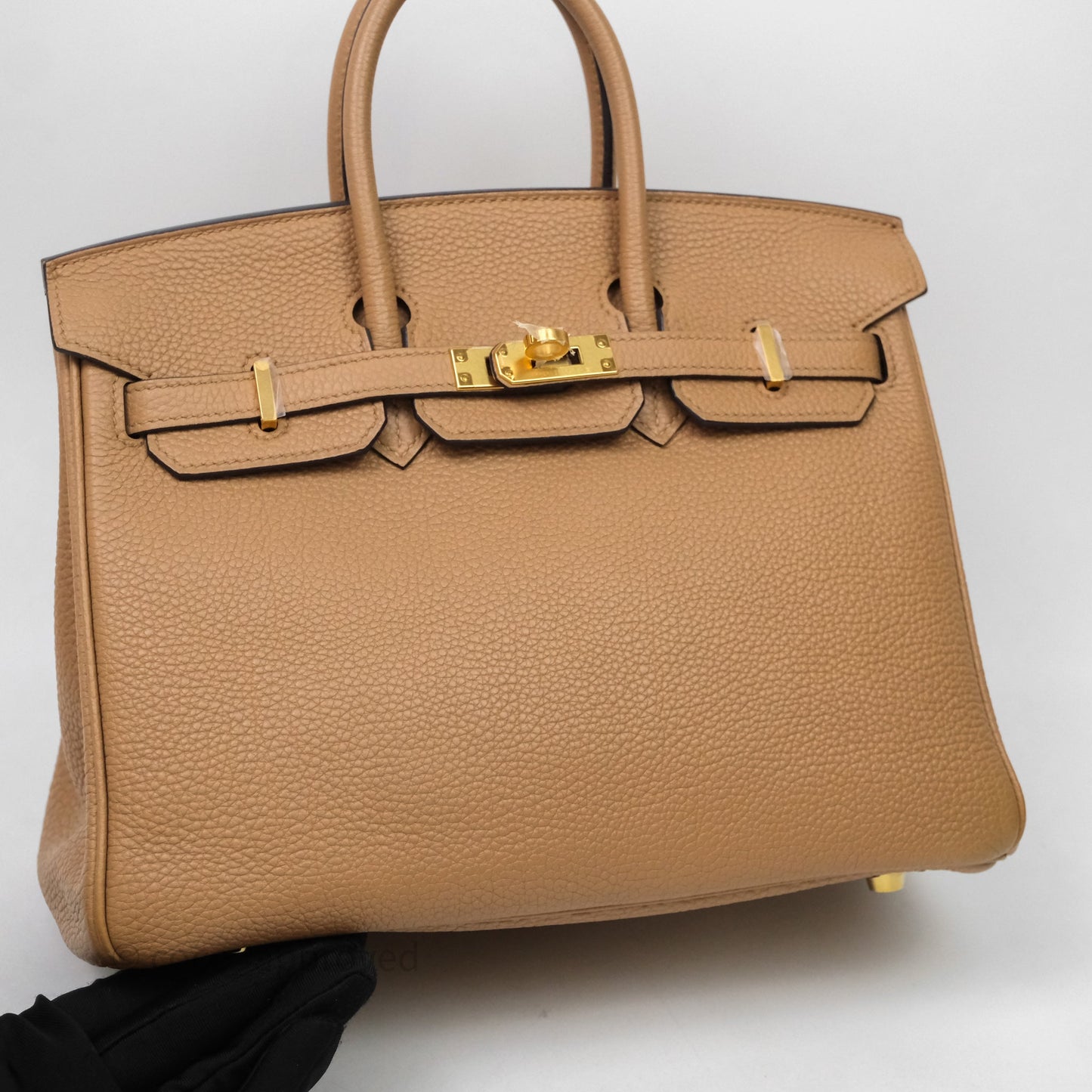 Hermes Birkin 25 Chai Togo Gold Hardware