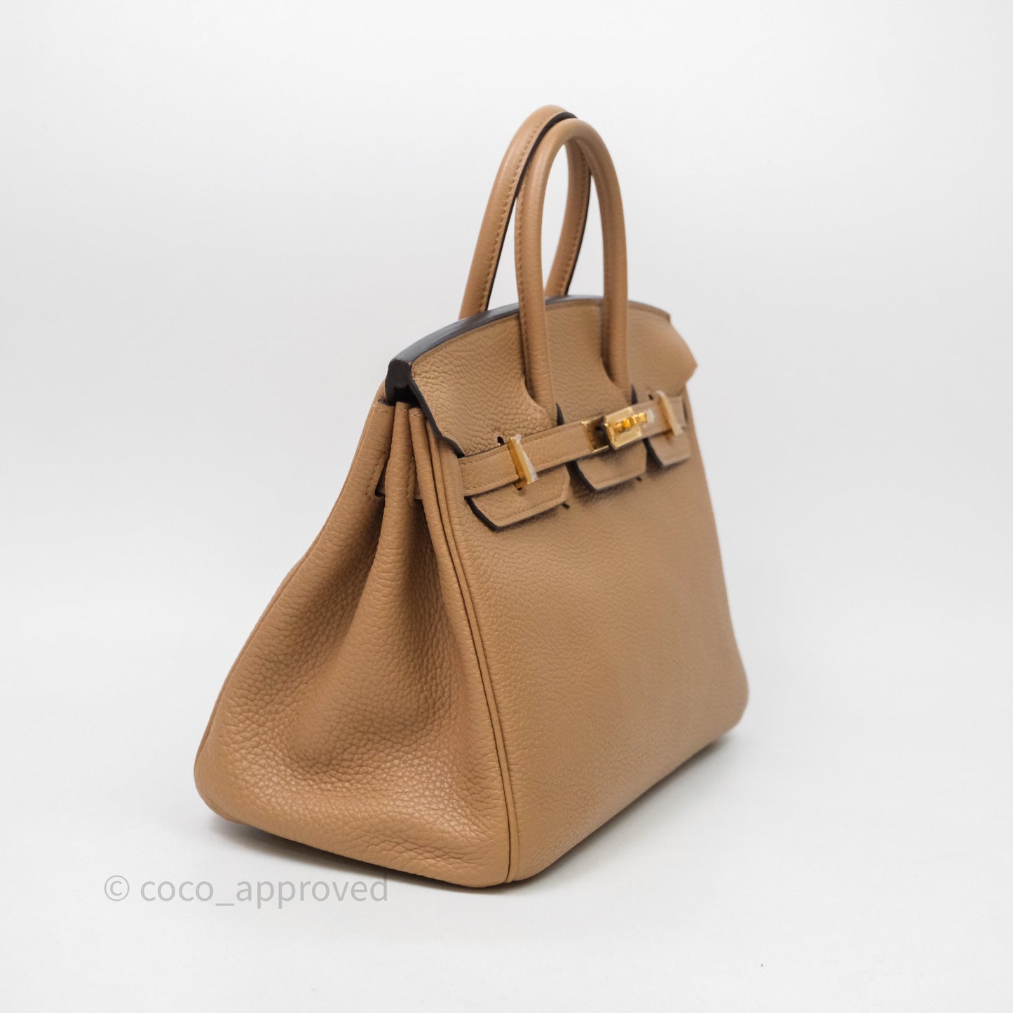 Hermes Birkin 25 Chai Togo Gold Hardware