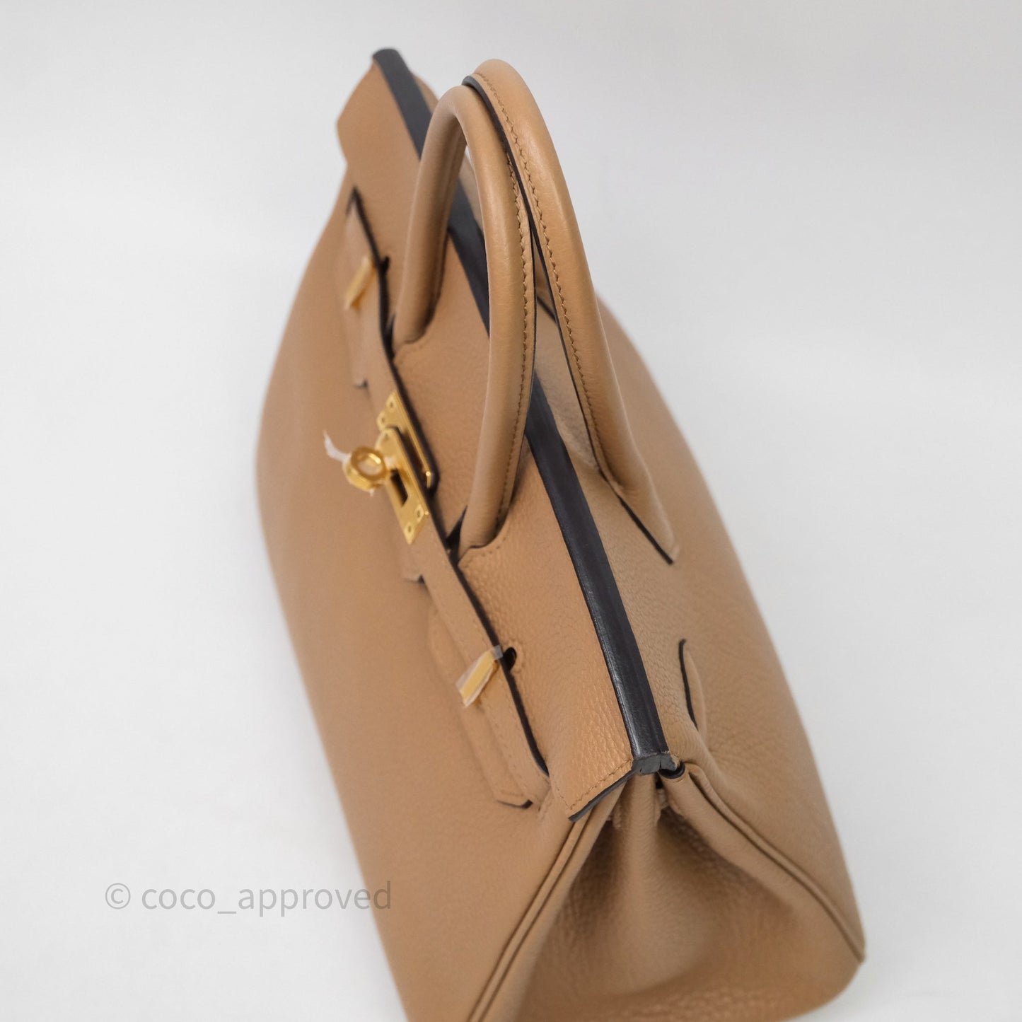 Hermes Birkin 25 Chai Togo Gold Hardware