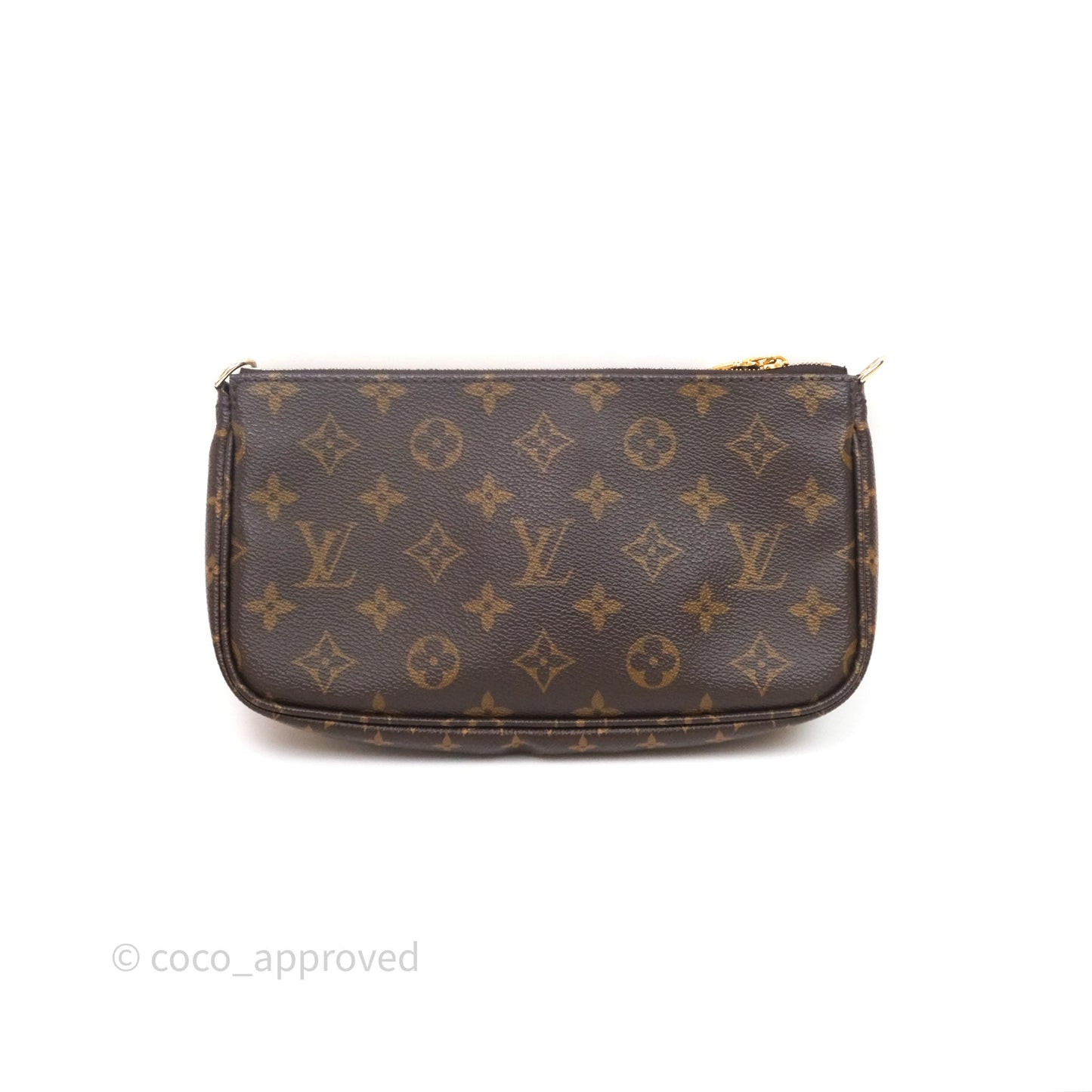 Louis Vuitton Multi Pochette Accessories Pink Monogram Canvas