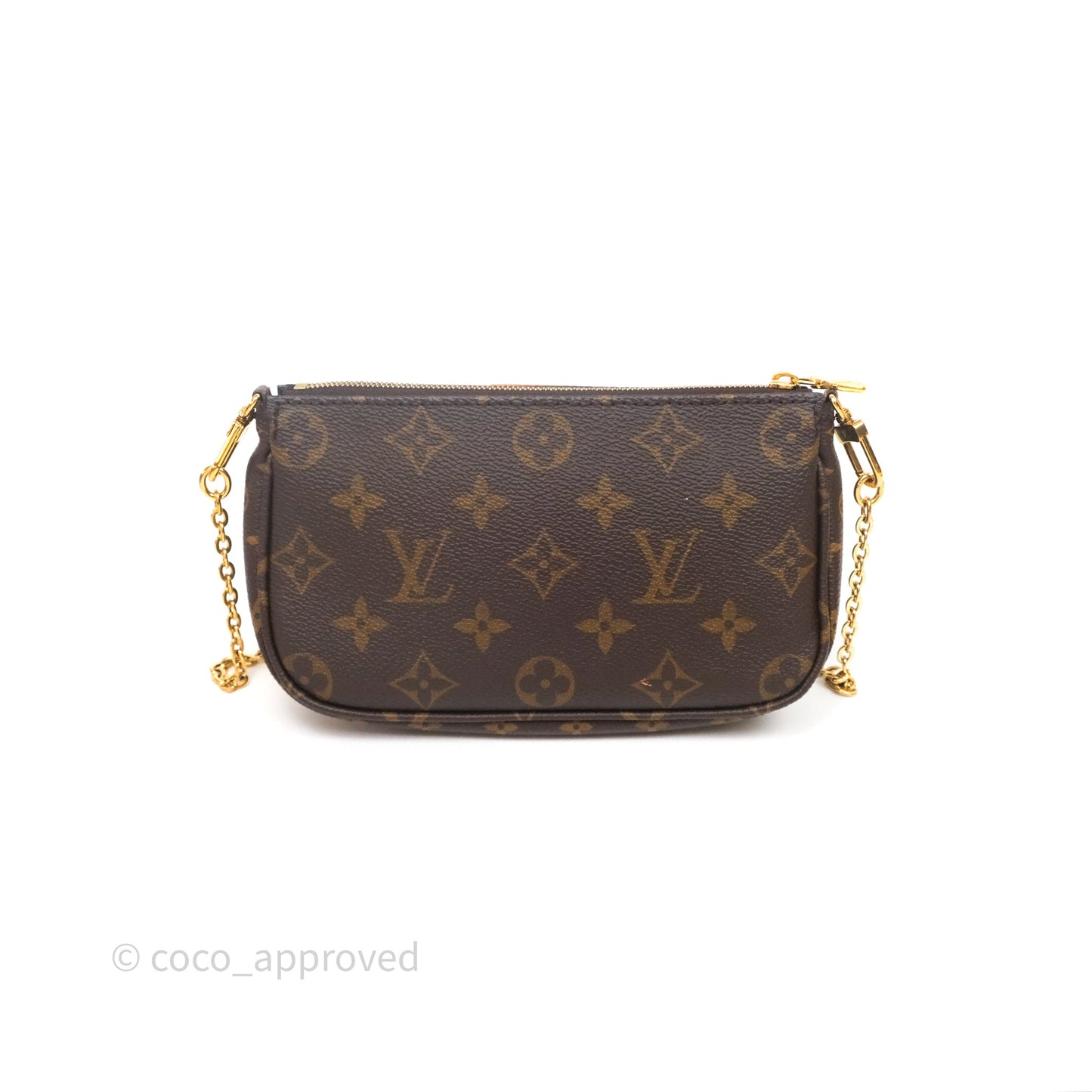Louis Vuitton Multi Pochette Accessories Pink Monogram Canvas