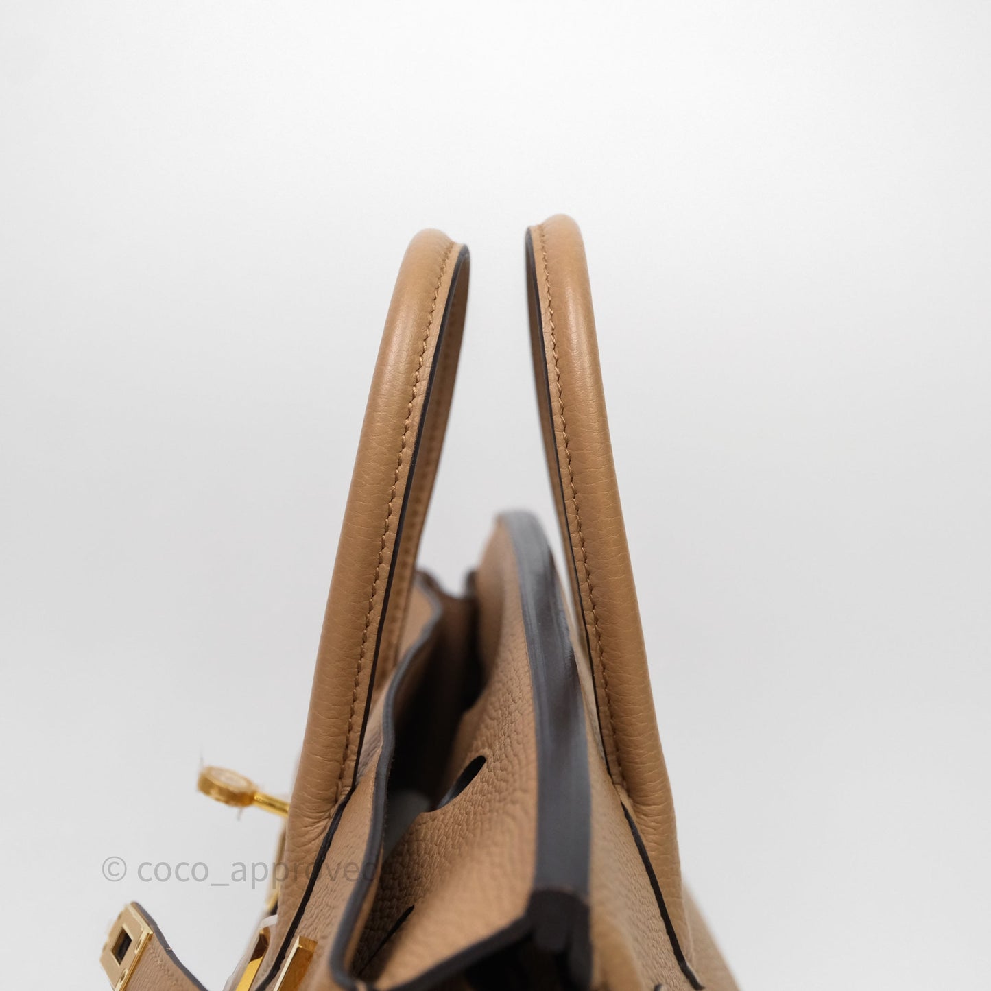 Hermes Birkin 25 Chai Togo Gold Hardware