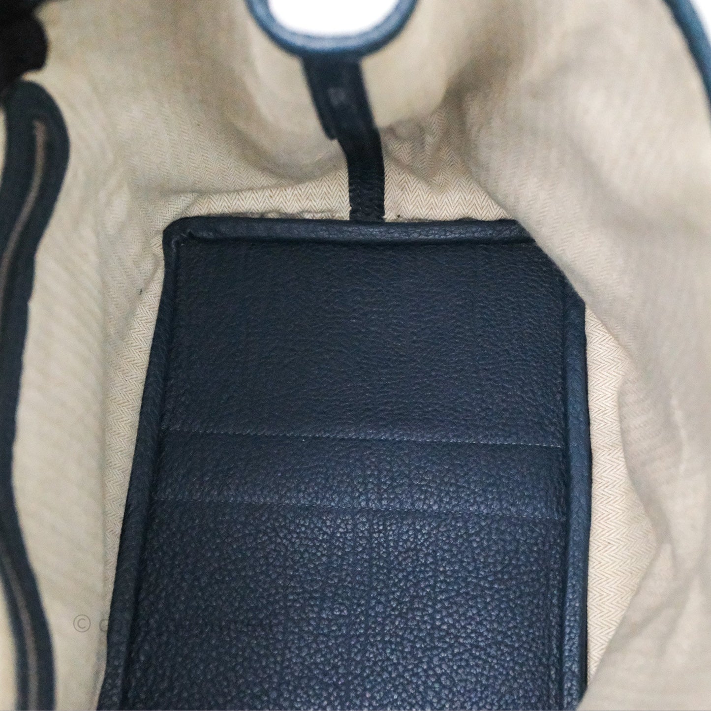 Hermès Garden Party 36 Bleu de Prusse 7P Palladium Hardware