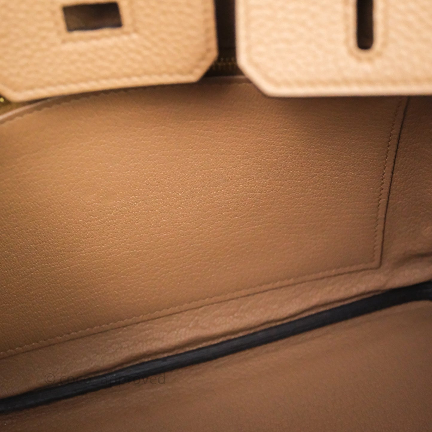 Hermes Birkin 25 Chai Togo Gold Hardware