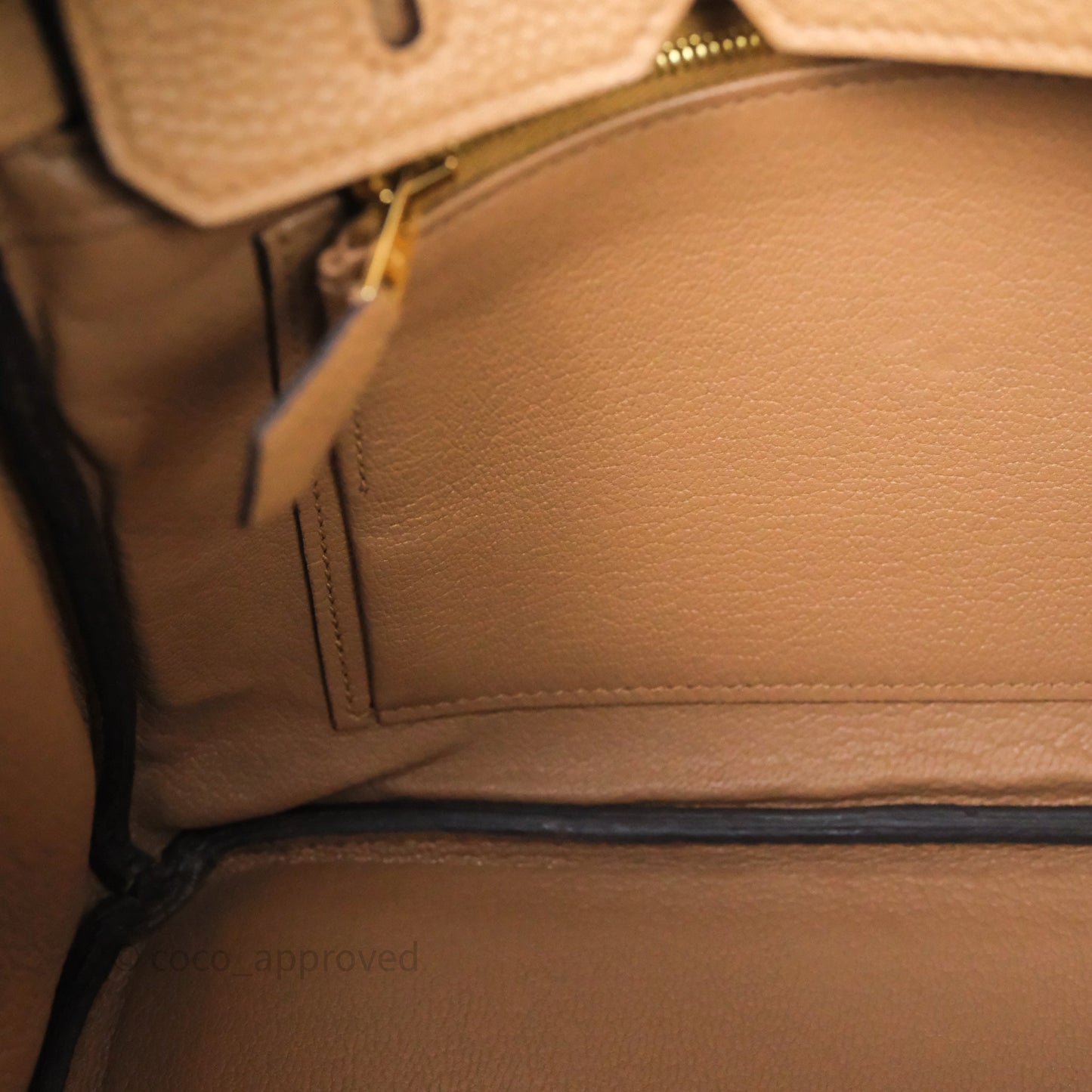 Hermes Birkin 25 Chai Togo Gold Hardware