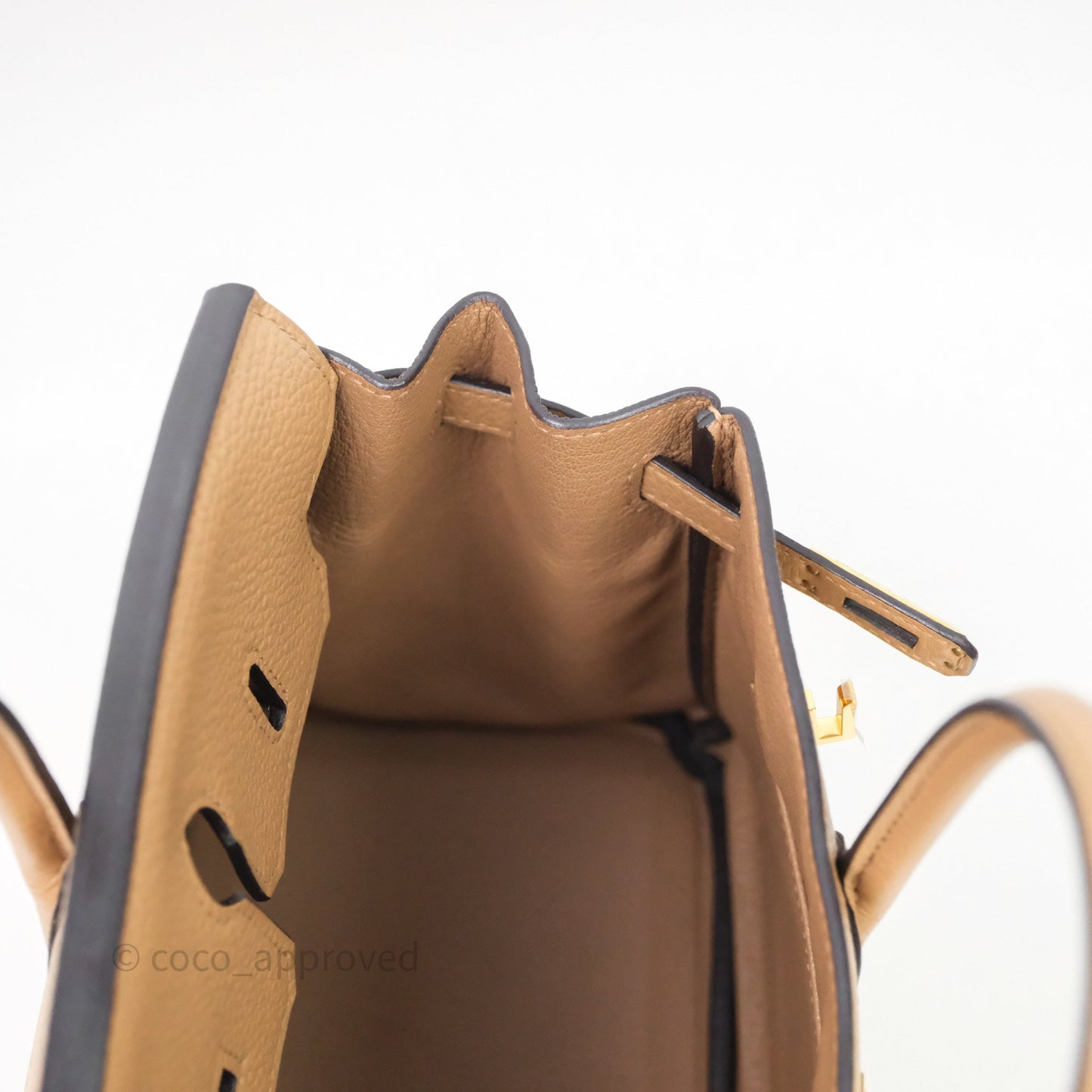 Hermes Birkin 25 Chai Togo Gold Hardware