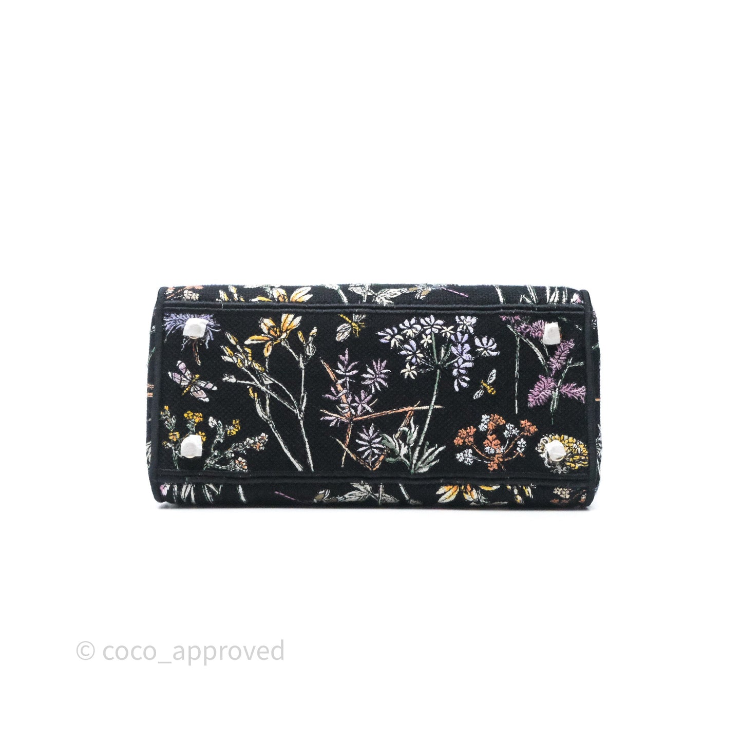 Christian Dior Medium Lady D-Lite Bag Embroidered Herbarium