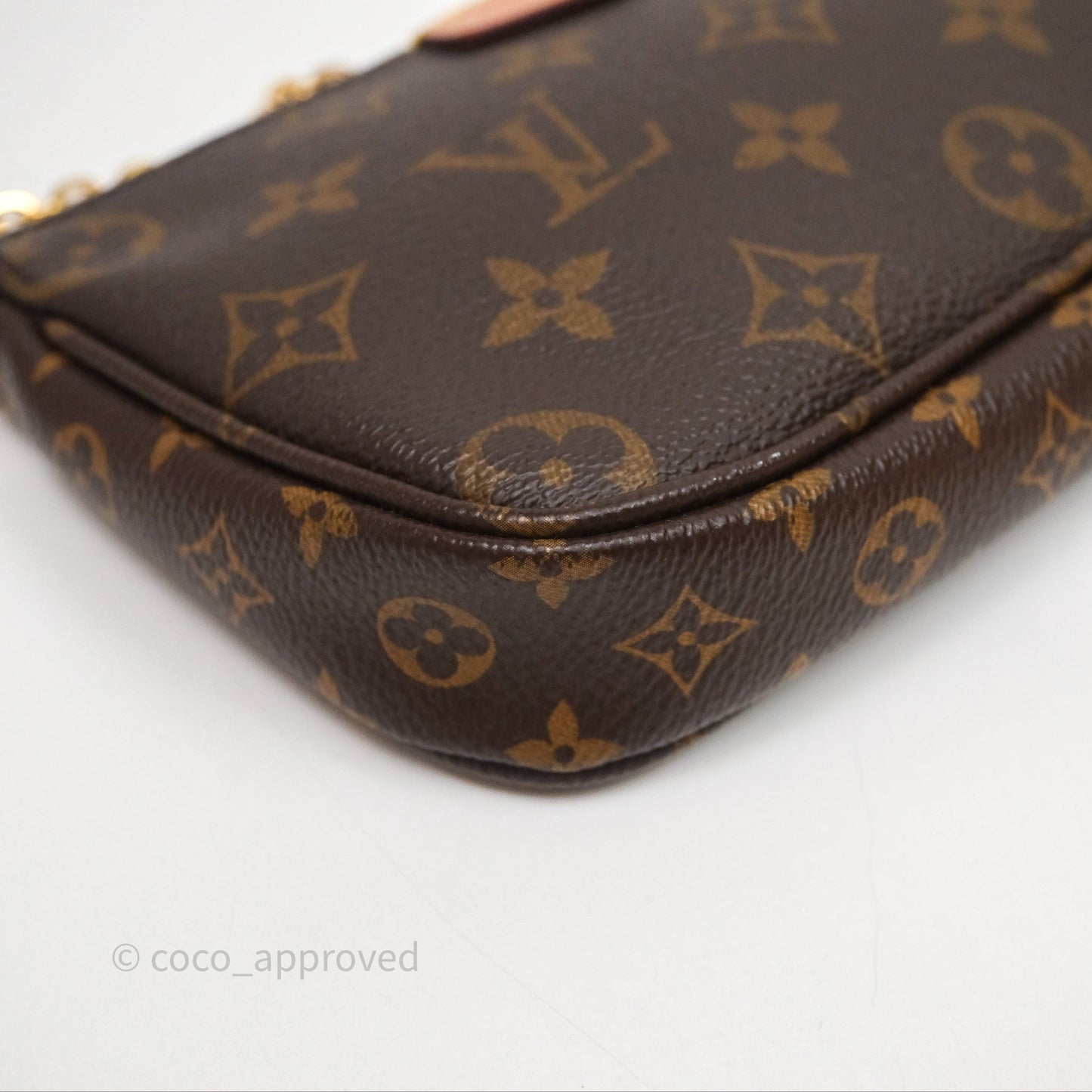 Louis Vuitton Multi Pochette Accessories Pink Monogram Canvas