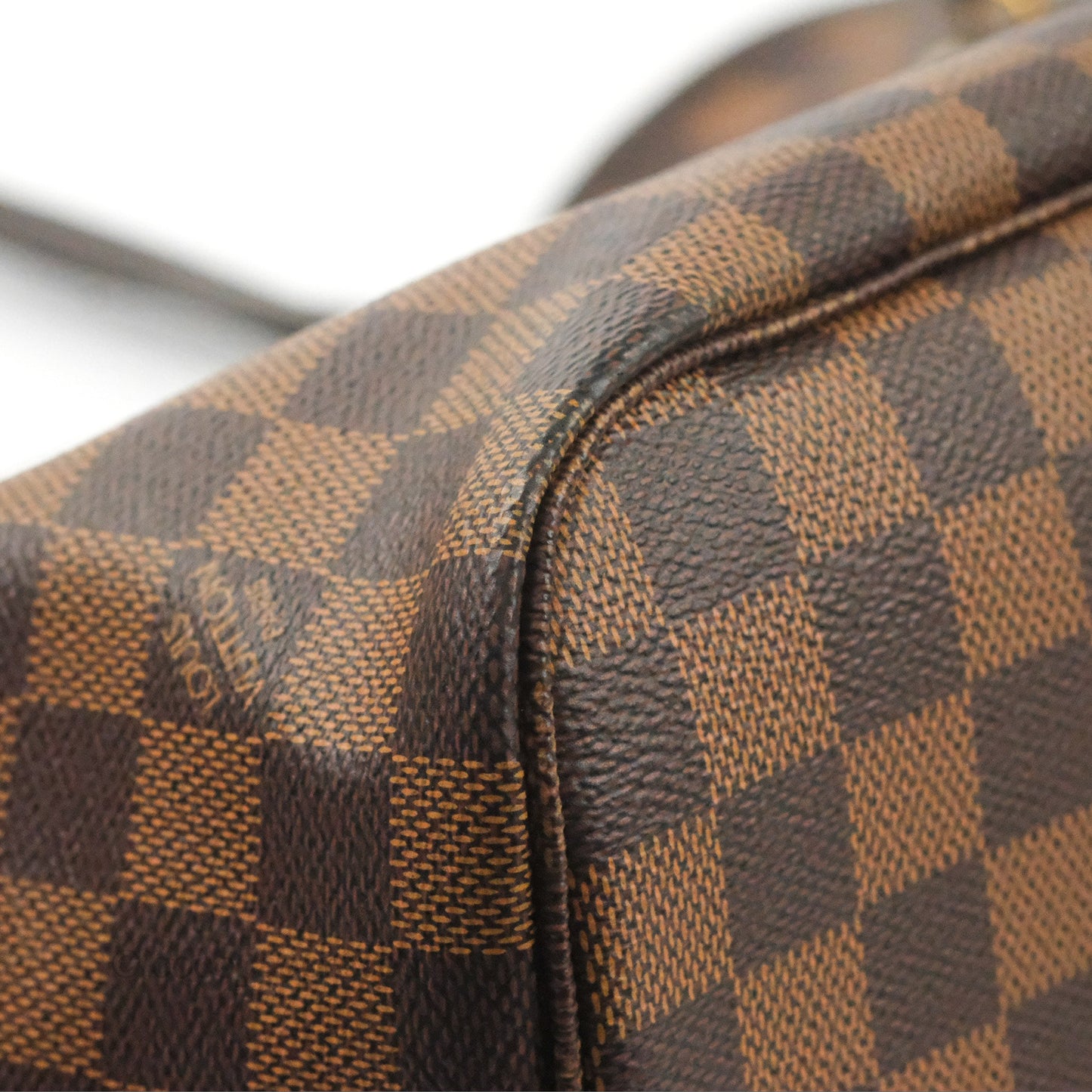 Louis Vuitton Neverfull MM Tote Bag Damier Ebene Canvas