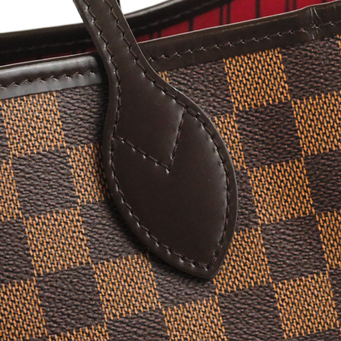 Louis Vuitton Neverfull MM Tote Bag Damier Ebene Canvas