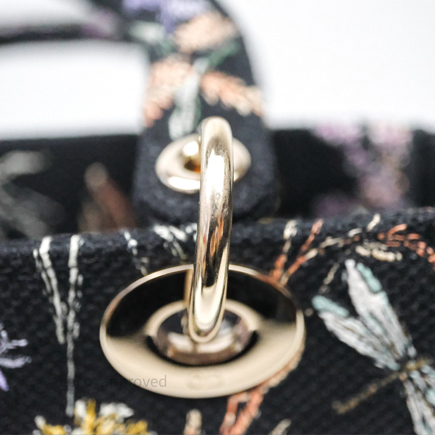 Christian Dior Medium Lady D-Lite Bag Embroidered Herbarium