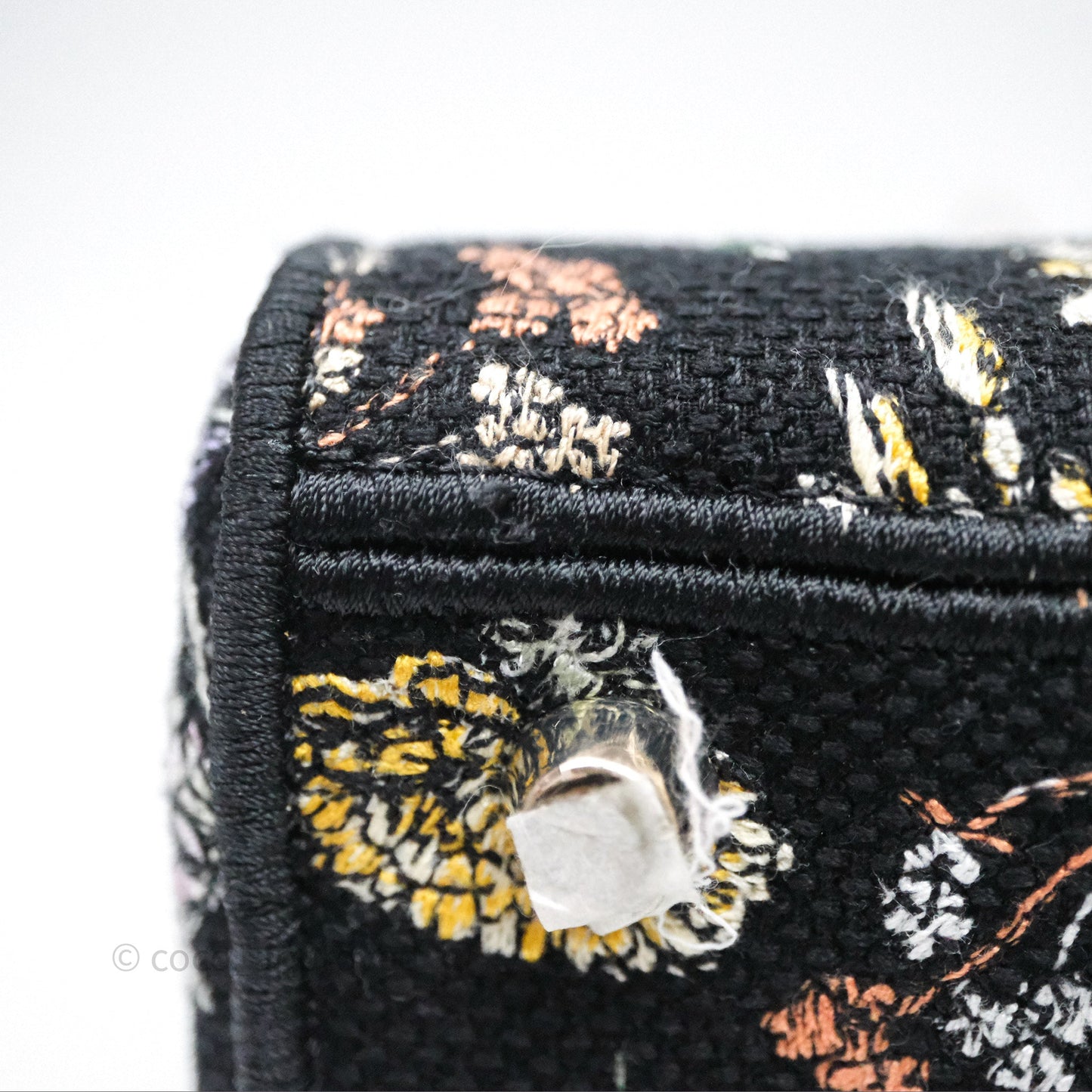 Christian Dior Medium Lady D-Lite Bag Embroidered Herbarium