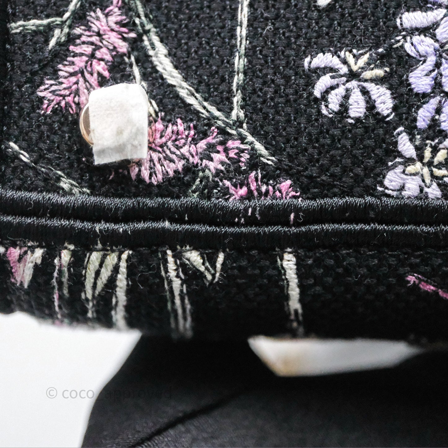 Christian Dior Medium Lady D-Lite Bag Embroidered Herbarium