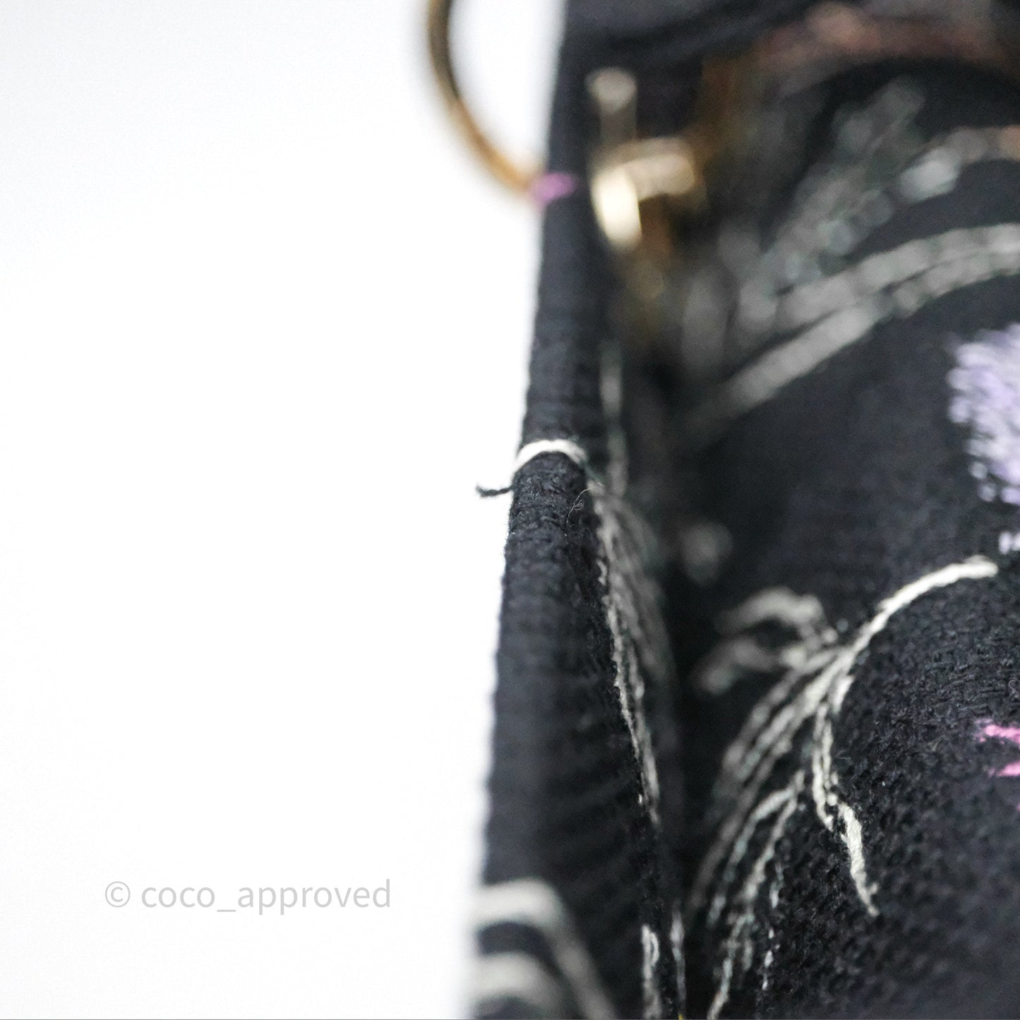Christian Dior Medium Lady D-Lite Bag Embroidered Herbarium