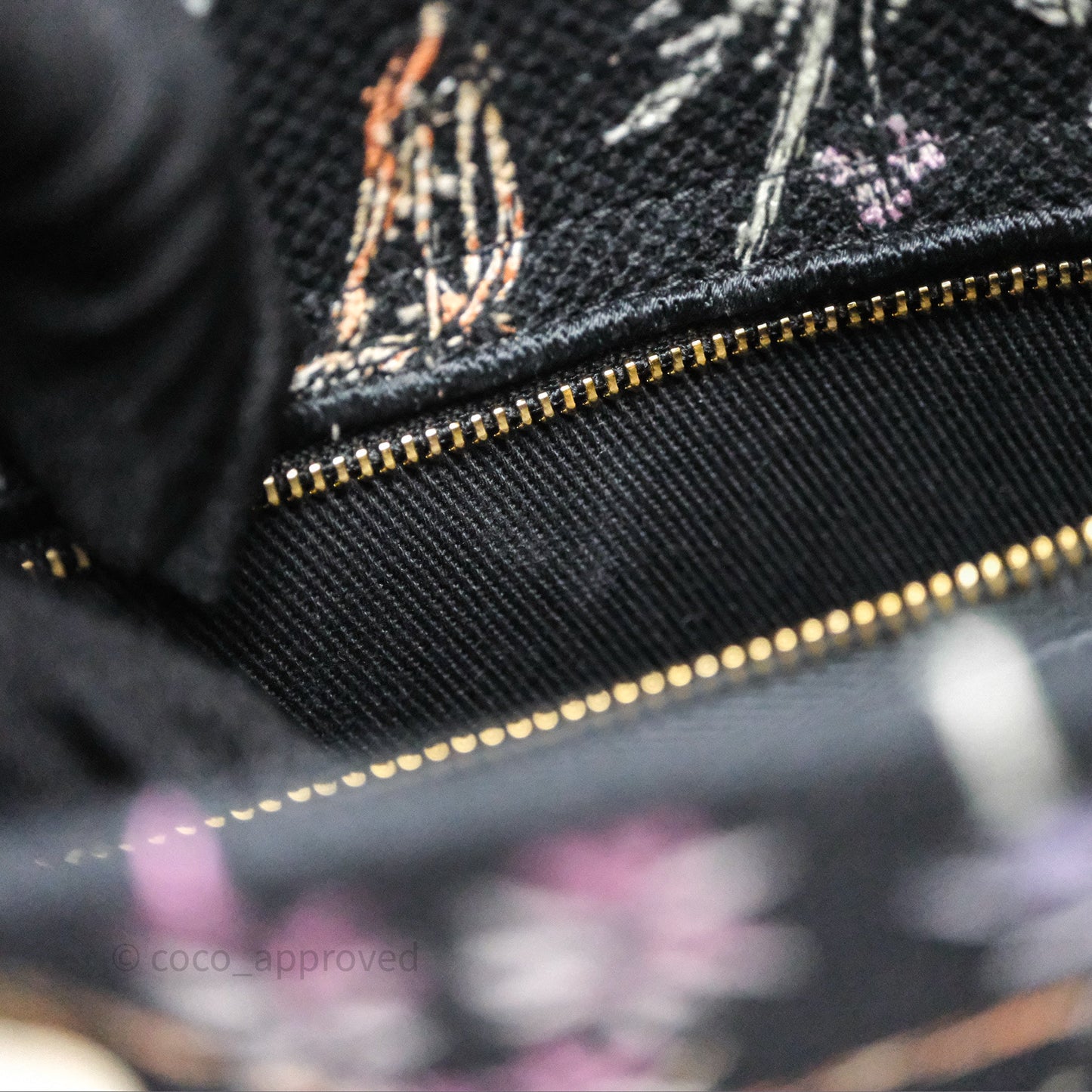 Christian Dior Medium Lady D-Lite Bag Embroidered Herbarium